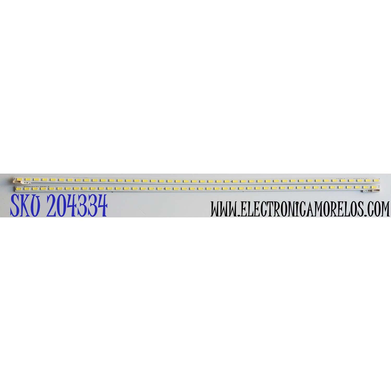 KIT DE LED'S PARA TV SONY ((2 PIEZAS)) / NUMERO DE PARTE SLED 2012SLS40 7030 44 L REV1.2 / SLED 2012SLS40 7030 44 R REV1.2 / 2012SLS40 / PANEL LTY400HF10 / MODELO KDL-40EX640