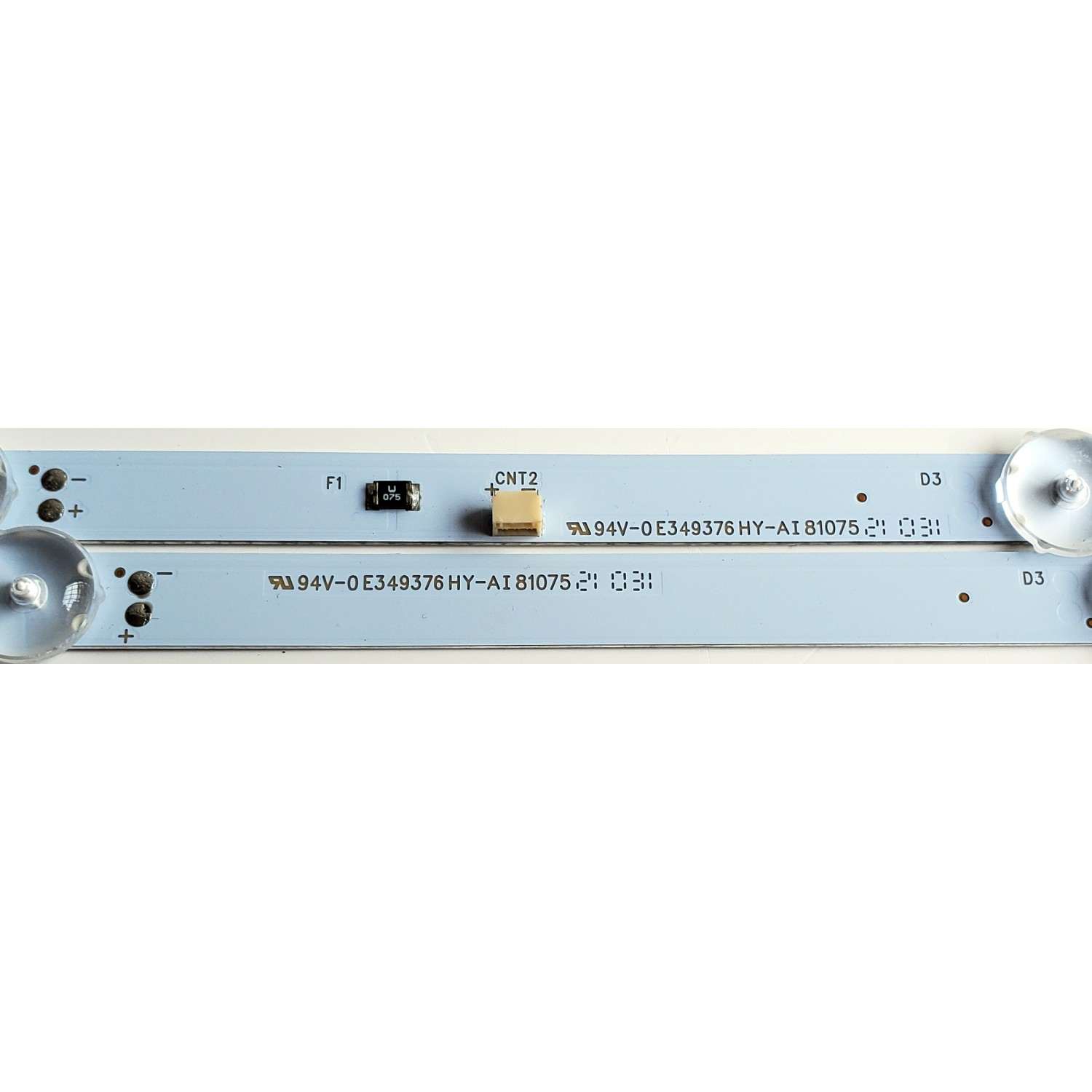 KIT DE LED'S PARA TV SAMSUNG ((2 PIEZAS)) / NUMERO DE PARTE TAN32044S / TAN32044S V1_02 / TAN32044S V0_02 / 94V-0 E349376 HY-AI 81075 / 09810108SH01 / 09810108SH02 / MODELOS UN32M4500 / UN32M4500BFXZA / UN32M4500BFXZC - Imagen 3