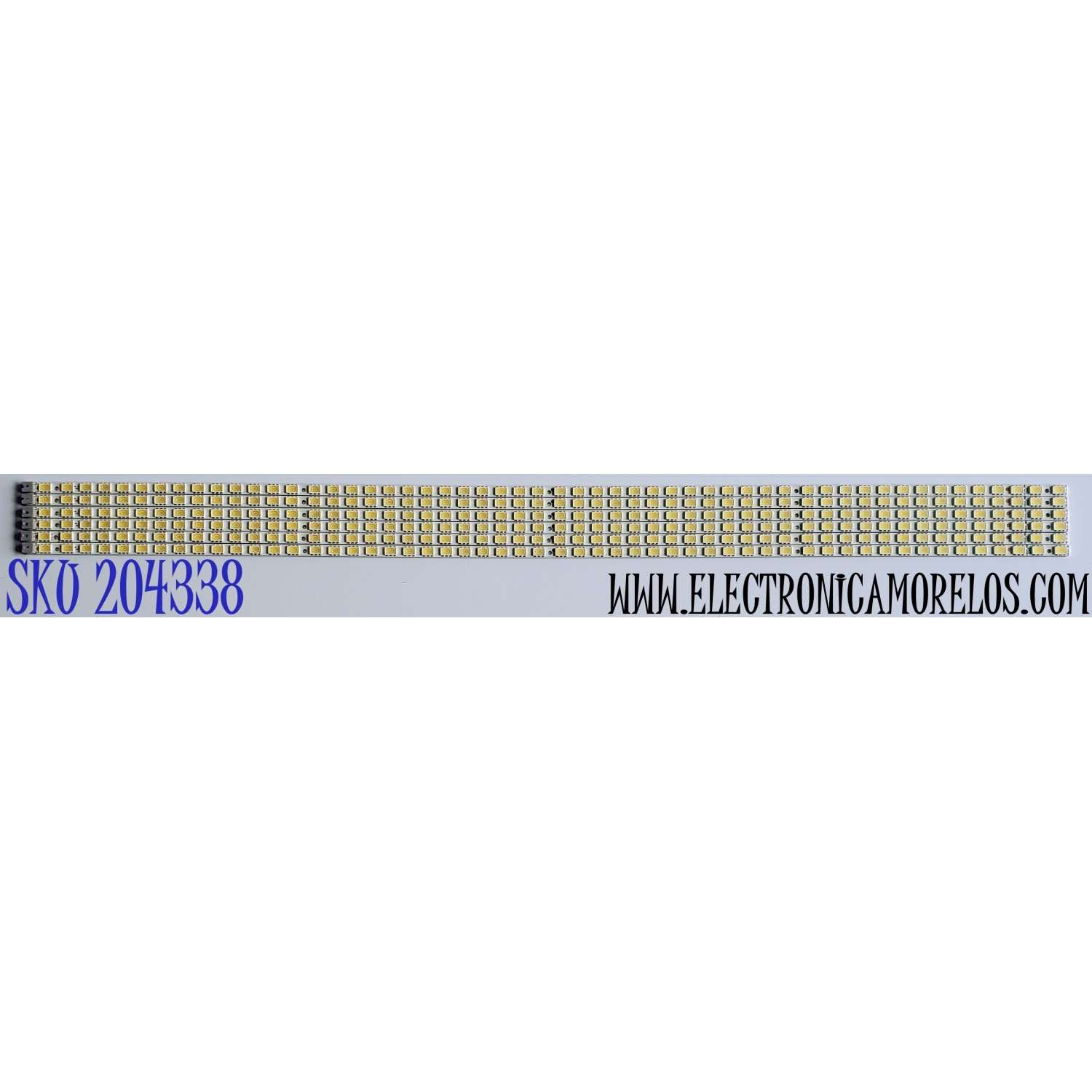 KIT DE LED'S PARA TV SAMSUNG ((6 PIEZAS)) / NUMERO DE PARTE SVS46_2ND_120HZ / SVS46 2ND 120HZ / PANEL'S LTA460HF07 / LTF460HF08 / MODELO UE46B6000VW / UN46B6000 / UN46B6000VFXZA / NS-46E560A11
