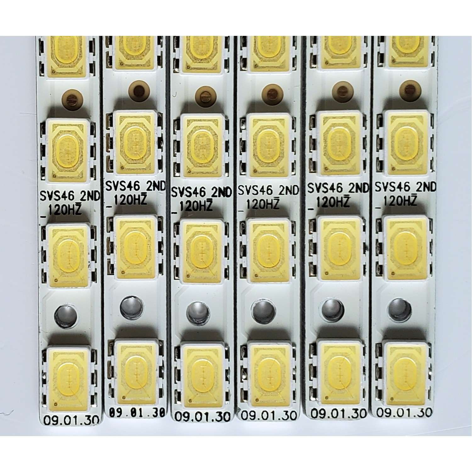 KIT DE LED'S PARA TV SAMSUNG ((6 PIEZAS)) / NUMERO DE PARTE SVS46_2ND_120HZ / SVS46 2ND 120HZ / PANEL'S LTA460HF07 / LTF460HF08 / MODELO UE46B6000VW / UN46B6000 / UN46B6000VFXZA / NS-46E560A11 - Imagen 3
