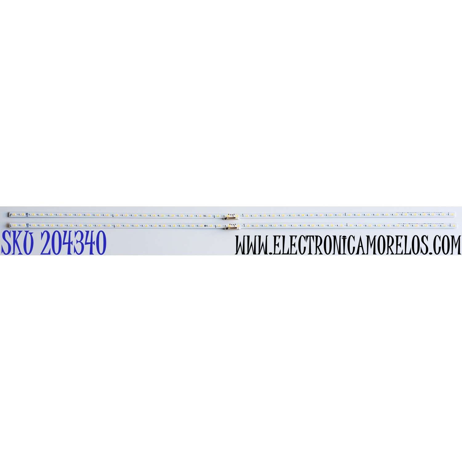KIT DE LED'S PARA TV SAMSUNG ((2 PIEZAS)) / NUMERO DE PARTE BN96-50383A / 50383A / LM41-00845A / L1_Q7060T_E5_DUM_S48(1)_R1.3_TC9_100_LM41-00845A / L1_Q7060T_E5_DUM_S48(1)_R1.2_TAU_100_LM41-00845A / PANEL CY-RT055HG / MODELO QN55Q60 / QN55Q60TAFXZA CD05