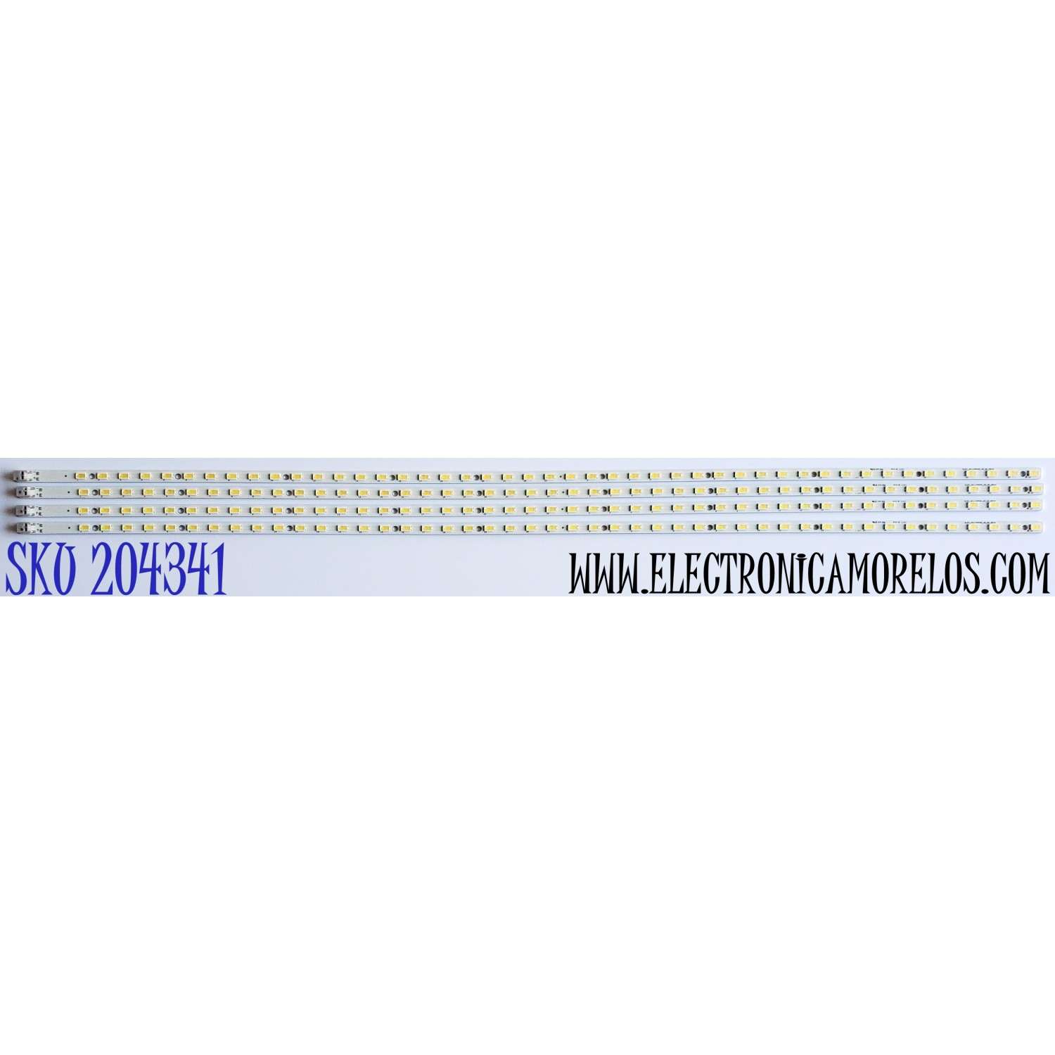 KIT DE LED'S PARA TV SHARP ((4 PIEZAS)) / NUMERO DE PARTE SLED-2011SSP46-46-GD_REV0 / SLED-2011SSP46-46-GD / 2011SSP46 / PANEL LK460D3GW80Z / MODELO LC-46LE830U