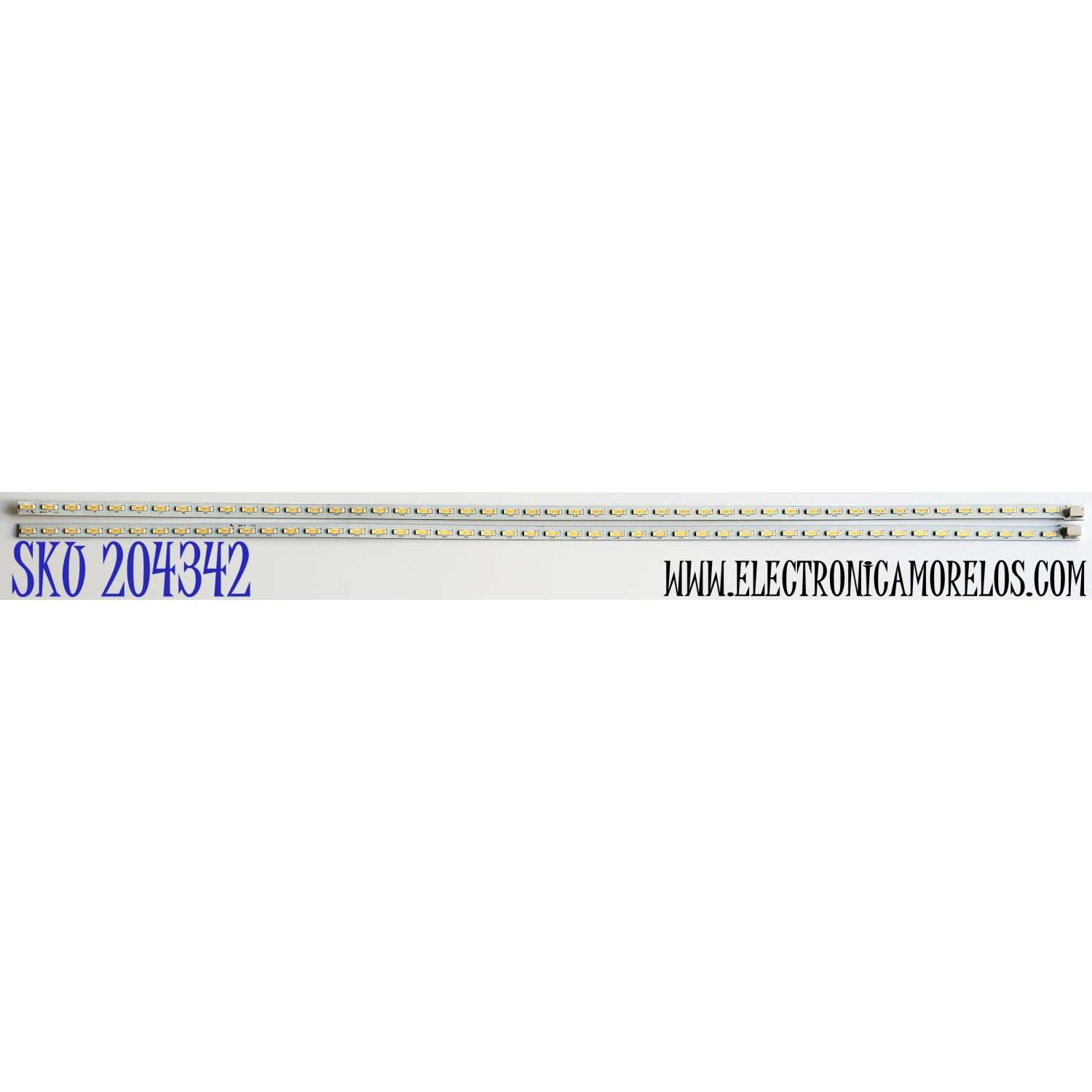 KIT DE LED'S PARA TV INSIGNIA ((2 PIEZAS)) / NUMERO DE PARTE 015B8000-A37-001-6840 / V-6840-A37-20 / QMCYZU3B0 / PANEL'S TPT460H1-HM01 REV:C1B / TPT460H1-HM01 REV:C1A / MODELOS FVM4612 / E461-A1 / NS-46E340A13