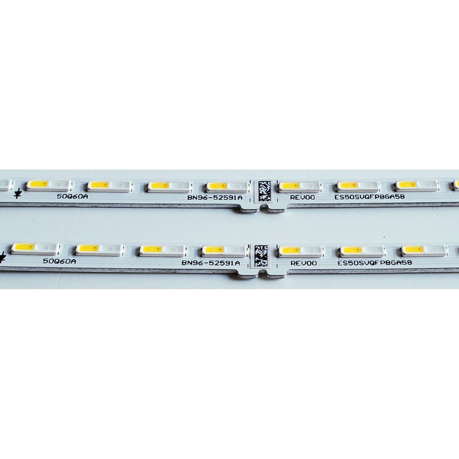 KIT DE LED'S PARA TV SAMSUNG ((2 PIEZAS)) / NUMERO DE PARTE BN96-52591A / 50Q60A / ES50SVQFPBGA58 / E469119 / 50Q60A BN96-52591A REV00 ES50SVQFPBGA58 / PANEL CY-QA050HGNV1H / MODELOS QN50Q60 / QN50Q6D / QN50Q6DAAFXZA DA01 / QN50Q60AAFXZA DA01 - Imagen 3