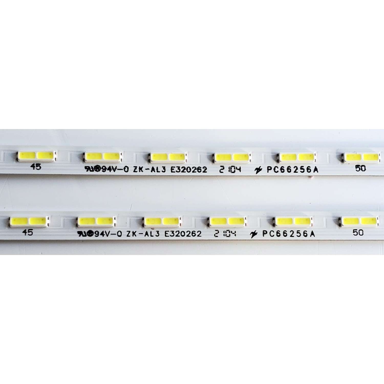 KIT DE LED'S PARA TV SAMSUNG ((2 PIEZAS)) / NUMERO DE PARTE BN96-52596A / STC600A54 / AU8K/9K_STC600A54_7020_2IN1_56LEDS_REV1.0_201020 / PC66256A / PANEL CY-SA060HGSV1H / MODELOS UN60AU8000 / UE60AU8000 - Imagen 5