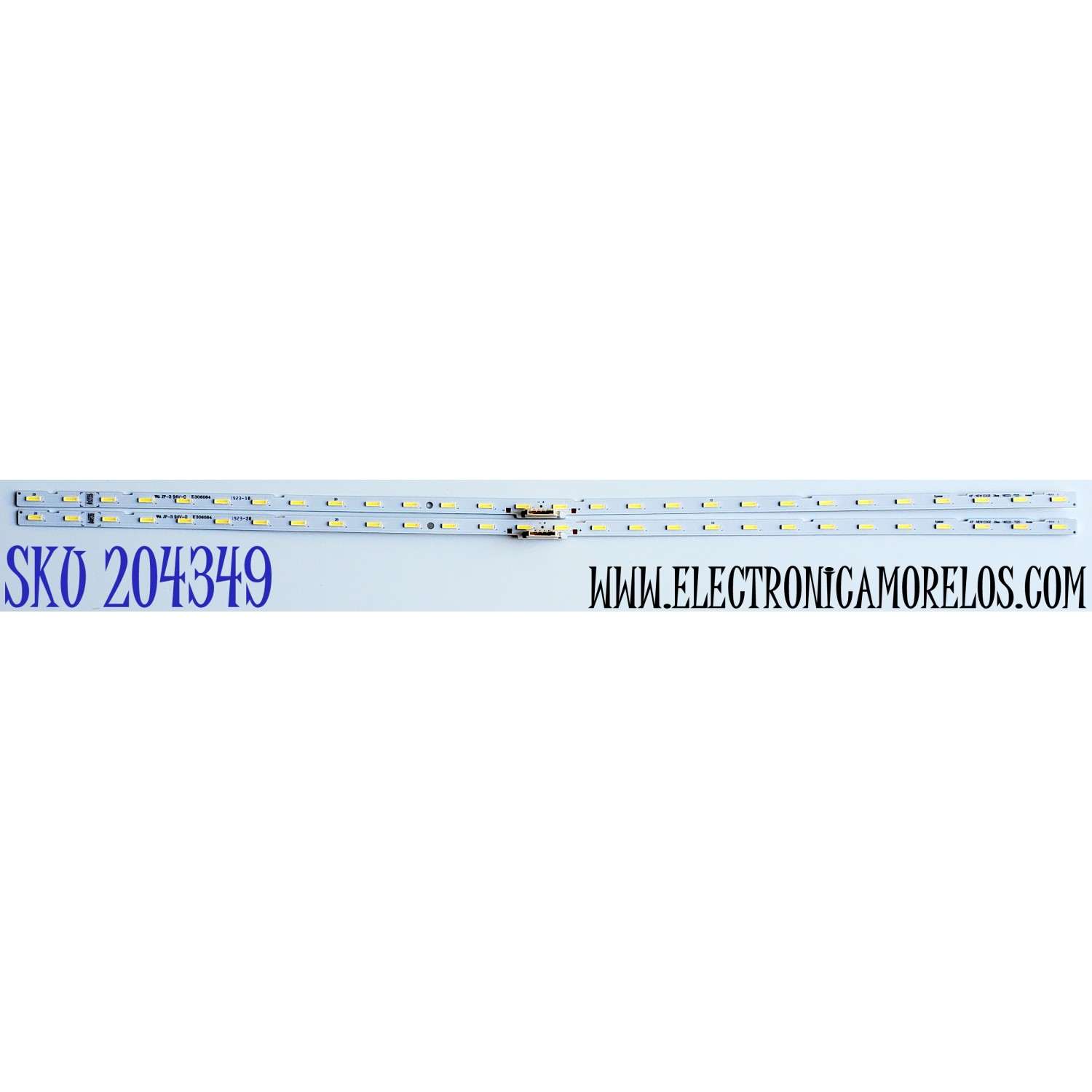 KIT DE LED'S PARA TV SAMSUNG ((2 PIEZAS)) / NUMERO DE PARTE BN96-45954A / BN9645954A / 43''-NEW EDGE-28EA-180223-7020-ANODE / 43''-NEW EDGE-28EA-180223-7020 / E306084 / PANEL'S CY-NN043HGNV1H / CY-NN043HGEVMH / MODELO UN43RU7100