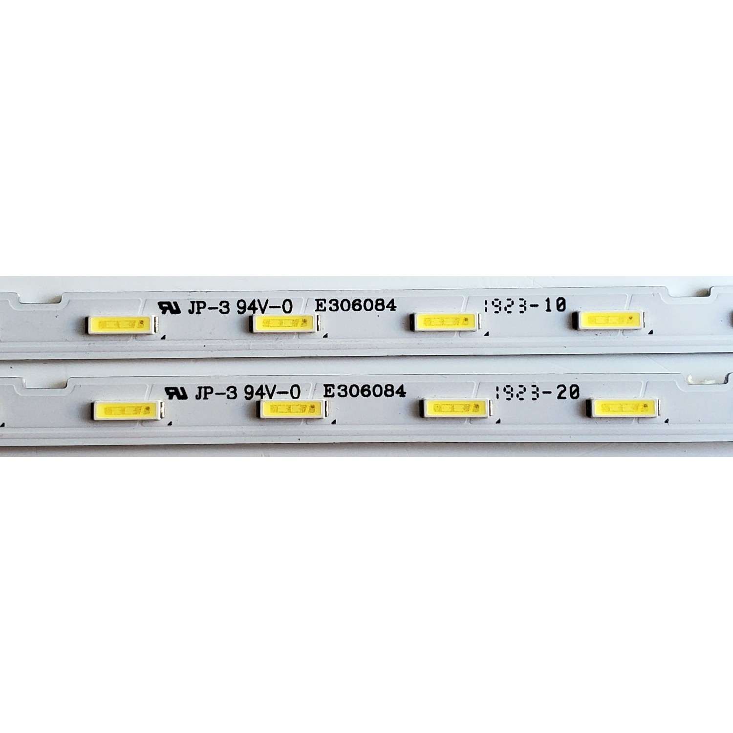 KIT DE LED'S PARA TV SAMSUNG ((2 PIEZAS)) / NUMERO DE PARTE BN96-45954A / BN9645954A / 43''-NEW EDGE-28EA-180223-7020-ANODE / 43''-NEW EDGE-28EA-180223-7020 / E306084 / PANEL'S CY-NN043HGNV1H / CY-NN043HGEVMH / MODELO UN43RU7100 - Imagen 3