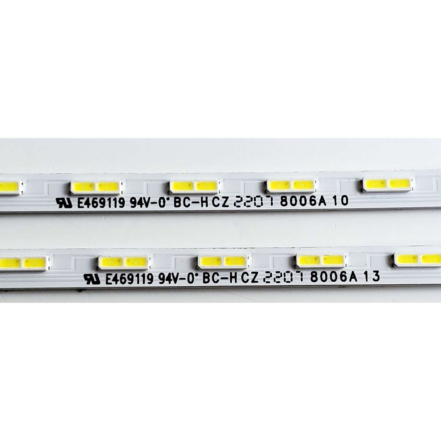 KIT DE LED'S PARA TV SAMSUNG ((2 PIEZAS)) / NUMERO DE PARTE BN96-52587A / ES43SV8FPKWA36 / E46919 / 52587A / MODELOS UN43AU / UN43AU8000 / UE43AU8000 / UE43AU8005K - Imagen 3