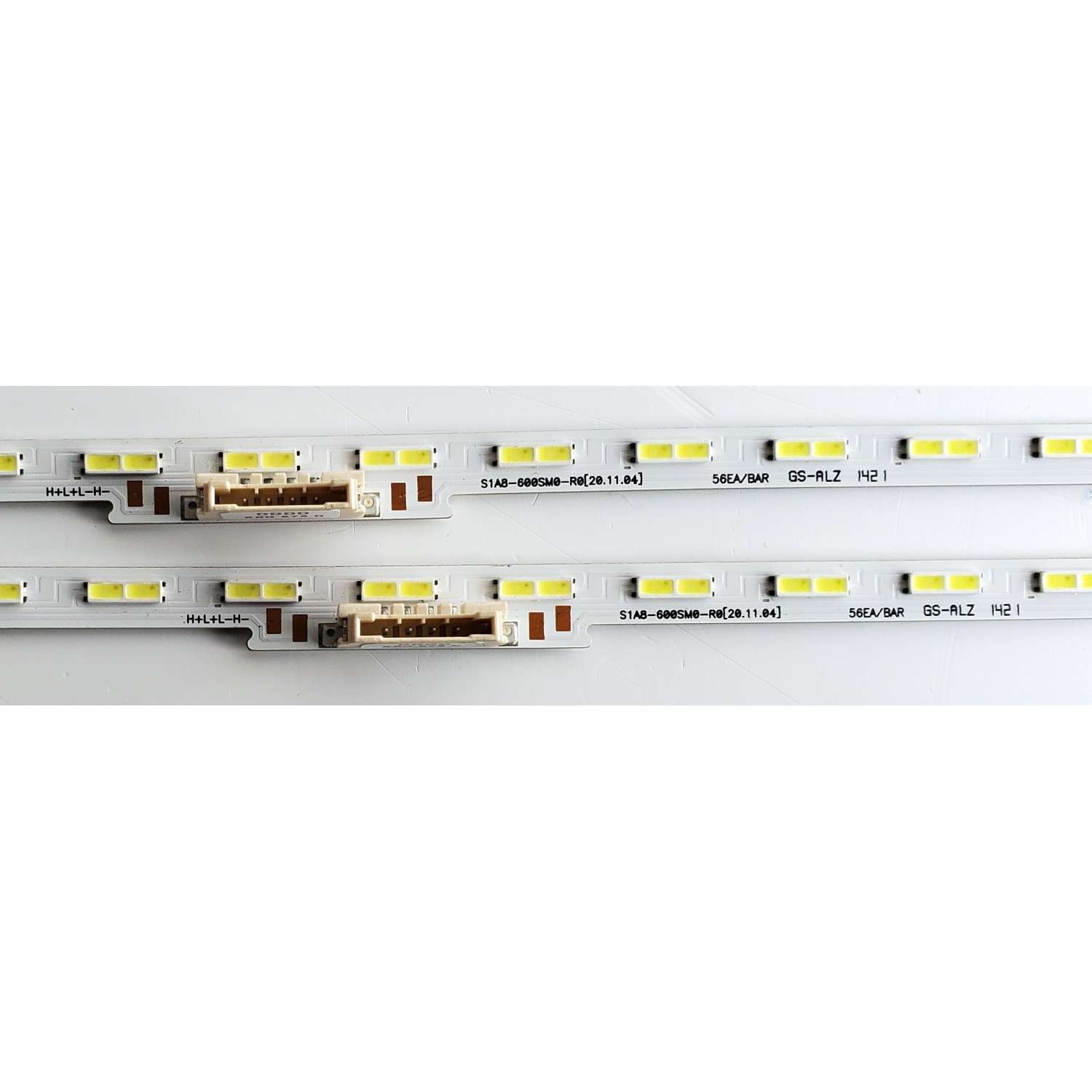 KIT DE LED'S PARA TV SAMSUNG ((2 PIEZAS)) / NUMERO DE PARTE BN96-52596A / S1A8-600SM0-R0 / 56EA/BAR / 52596A / PANEL CY-SA060HGSV1H / MODELOS UN60AU /  UN60AU8000 / UE60AU8000 - Imagen 2
