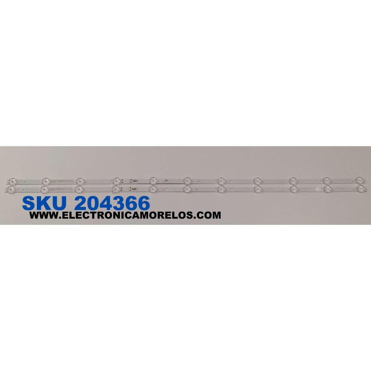 KIT DE LEDS PARA TV WESTINGHOUSE ORIGINAL 2 PIEZAS / NUMERO DE PARTE 30342011001J / LED42D11-ZC52AG-02J / 11S1P / 221228AB02 / 42000M59 / MODELO WR43FX2019