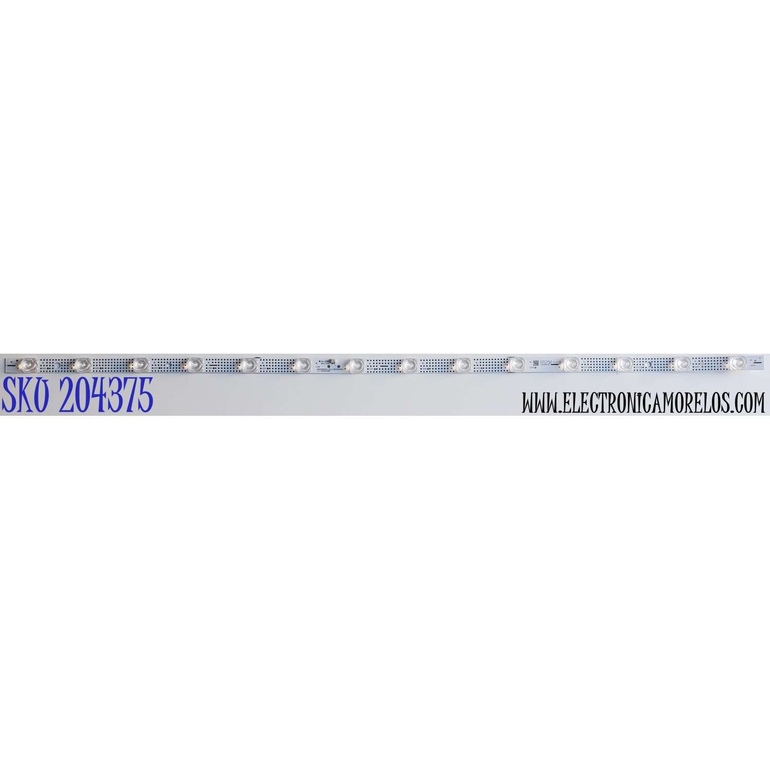 LED ORIGINAL PARA TV HISENSE 1 PIEZA / NUMERO DE PARTE JHD400H1F01-TXL1 / JHD400H1F01-TXL1 / 2022070501 / LL / HXLB22065 / JHD400H1F01-TXL1 / 2022070501 / PANEL JHD400H1F01-TXL1\S2\GM\ROH / DISPLAY V400HJ9-PE1 REV.C4 / MODELOS 40H4030F4 / 40A4KV