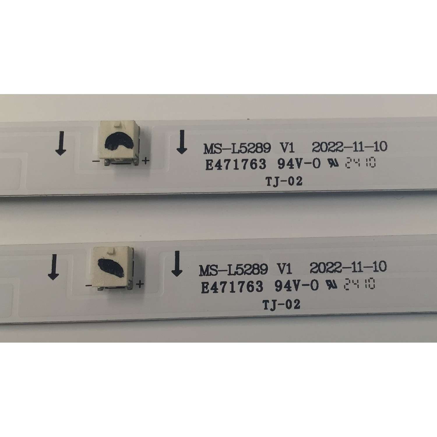 KIT DE LEDS PARA TV ONN ORIGINAL 2 PIEZAS / NUMERO DE PARTE MS-L5289 / MS-L5289 V1 / M224 KD C H 3C / M43161085 / LB-C320-G5N-Z-5-12-W-N-1B / PANEL C320Y20-G5 / DISPLAY ST3151A07-2 VER.2.9 / MODELO 100012589 32" - Imagen 2