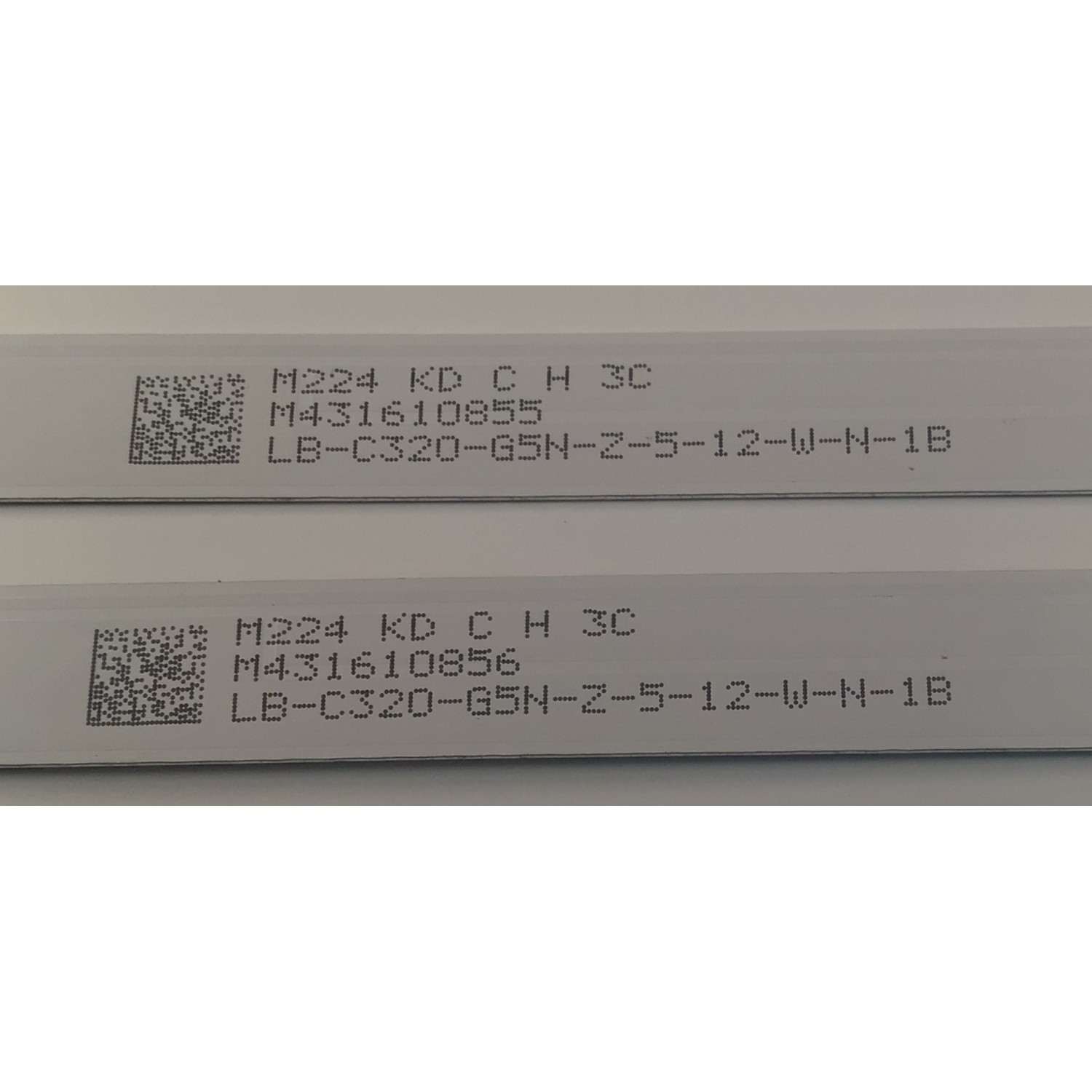 KIT DE LEDS PARA TV ONN ORIGINAL 2 PIEZAS / NUMERO DE PARTE MS-L5289 / MS-L5289 V1 / M224 KD C H 3C / M43161085 / LB-C320-G5N-Z-5-12-W-N-1B / PANEL C320Y20-G5 / DISPLAY ST3151A07-2 VER.2.9 / MODELO 100012589 32" - Imagen 3