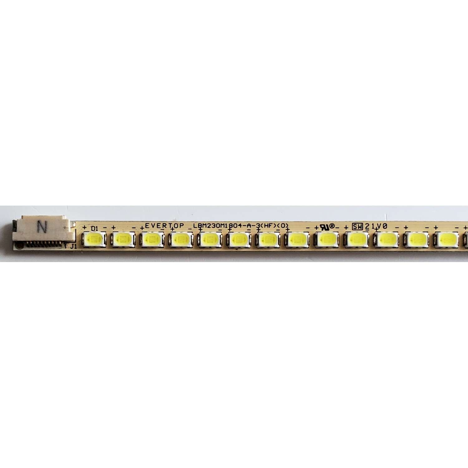 TIRA DE LED PARA COMPUTADORA LENOVO ((1 PIEZA)) / NUMERO DE PARTE LBM230M1804-A-3 (HF)(0) / LBM230M1804-A-3(HF)(0) / LBM230M1804-A-3 / LBM230M1804 / PANEL LM230WF5 / MODELO B540 - Imagen 2