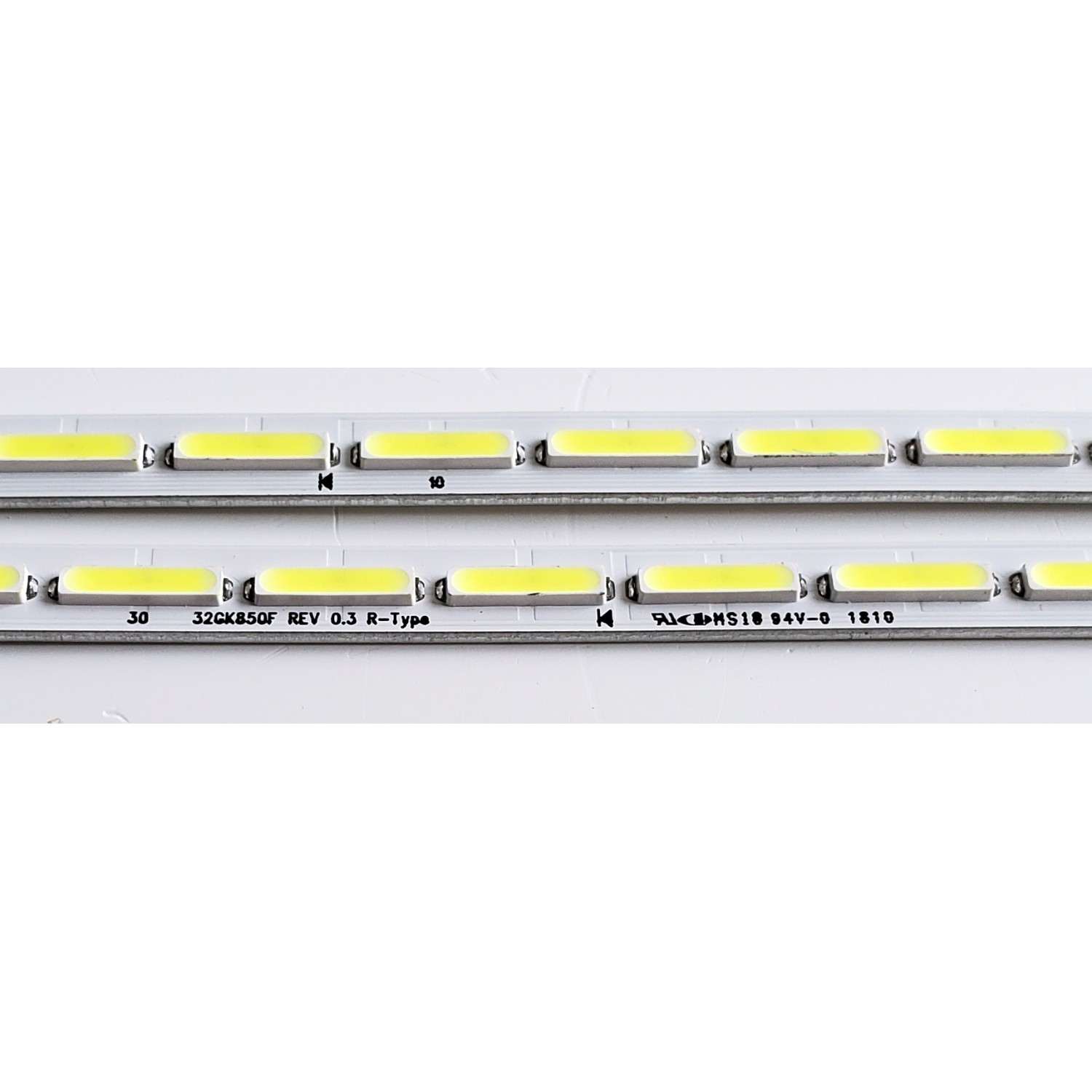 KIT DE LED'S PARA TV LG ((2 PIEZAS)) / NUMERO DE PARTE 32GK850F REV 0.3 R-T / 32GK850F REV 0.3 L-T / 32GK850F / URKL4AAVR9 / PANEL LGM315UK6 / MODELO 32GK850F / 32GK850F-B - Imagen 5