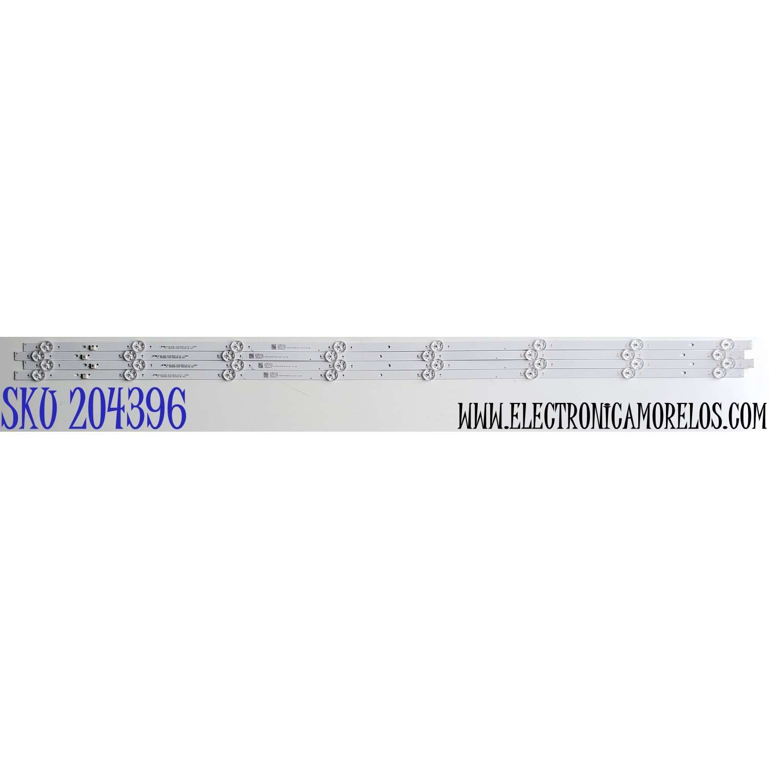 KIT DE LED'S PARA TV WESTINGHOUSE / PHILIPS ((4 PIEZAS)) / NUMERO DE PARTE JL.D50081330-002AS-M_V01 / E519757 / YH-02 94V-0 E519757 JX / 20BF530 / LB-C500-G7N-U-C-8-12-X9 / PANEL C500Y19-5C / DISPLAY HF500QUB-F20 / MODELOS 50PFL5756/F8 / WR50UX4012