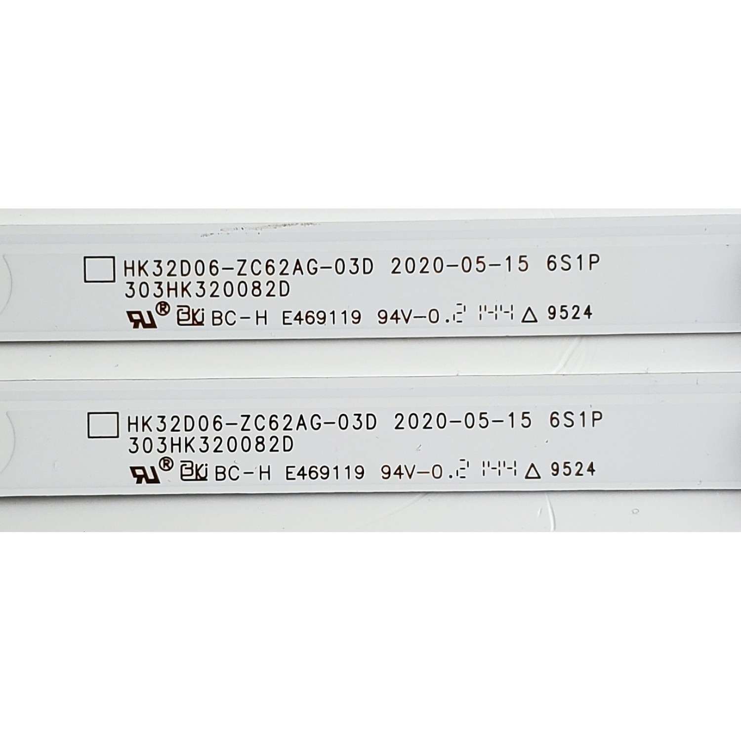 KIT DE LED'S PARA TV WESTINGHOUSE ((2 PIEZAS)) / NUMERO DE PARTE HK32D06-ZC62AG-03D / 303HK320082D / 2010093388 / 230101020080 / 211127AC07 / HK320M50 / PANEL HK315LEDM-JH800 / DISPLAY PT320AT03-1 VER.1.B / MODELO WD32HX1201 - Imagen 2