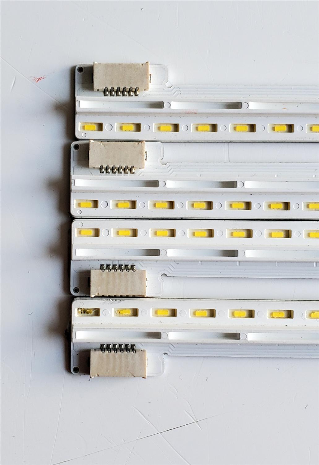KIT DE LED'S PARA TV LG ((4 PIEZAS)) / NUMERO DE PARTE SSC_Y21_75NANO85_BOE_66LED_A BAR_REV01_200628 / SSC_Y21_75NANO58_BOE_66LED_B BAR_REV01_200628 / E469119 / MODELO 75NANO75SPA / 75NAN075SPA - Imagen 2