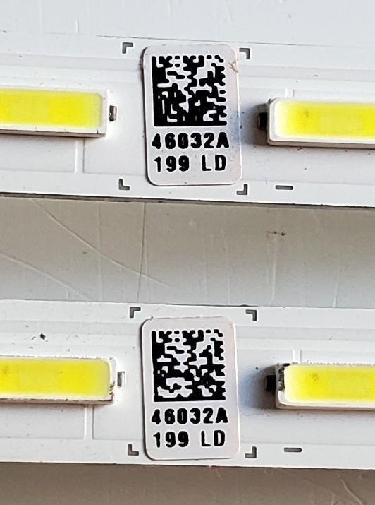 KIT DE LED'S PARA TV SAMSUNG ((2 PIEZAS)) / NUMERO DE PARTE BN96-46032A / 46032A / V8N4-650SM0-R1 180112 / 180112 / PANEL CY-NR065FGAV1H / MODELO UN65RU800 / UN65RU800DFXZA AA02 - Imagen 3