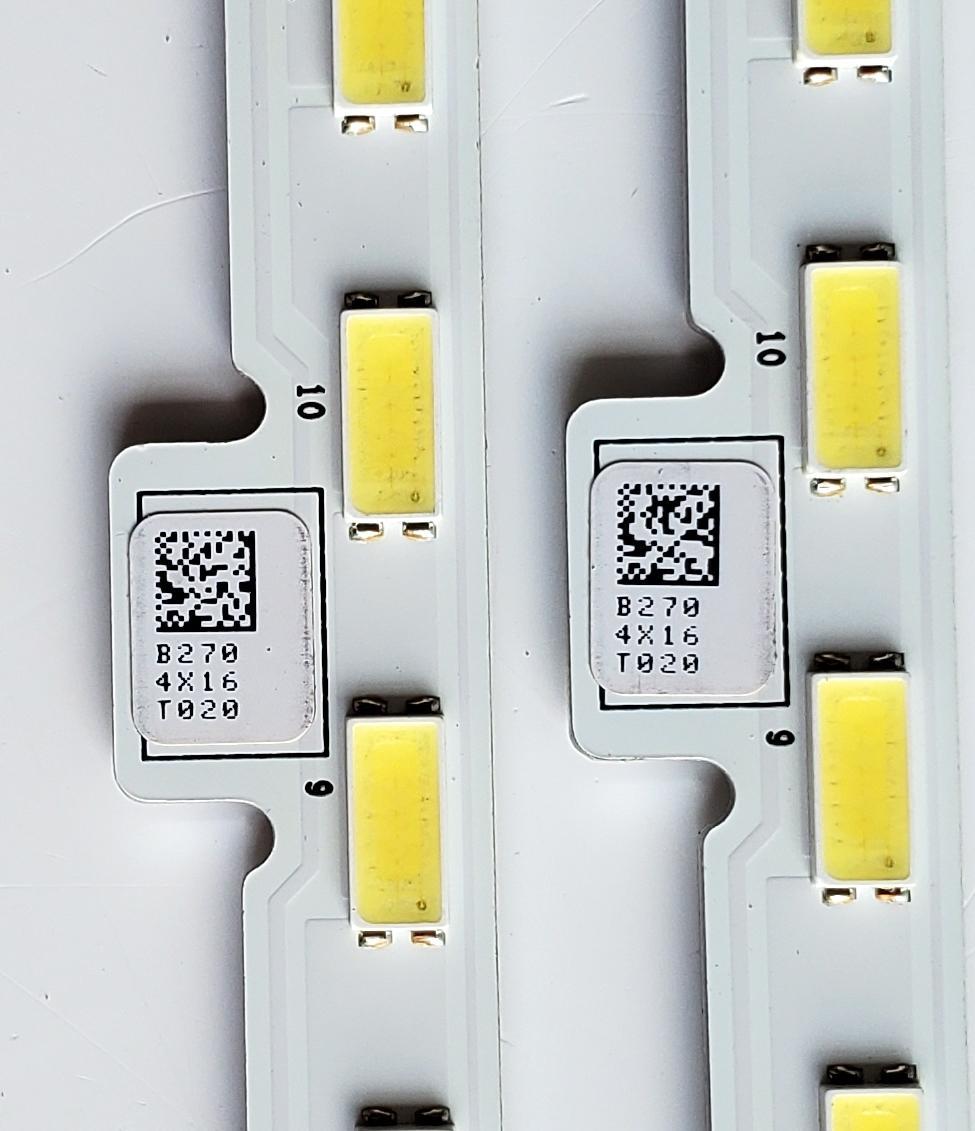 KIT DE LED'S PARA TV SHARP ((2 PIEZAS)) / NUMERO DE PARTE 2015SSP60 / SAMSUNG_2015SSP60_7030_54_3C_REV1.0_LM41-00090S / LM41-00090S / 2015SSP60_7030_54_3C_REV1.0_LM41-00090S / PANEL JE601D3HA10R / MODELO LC-60C6600U - Imagen 4