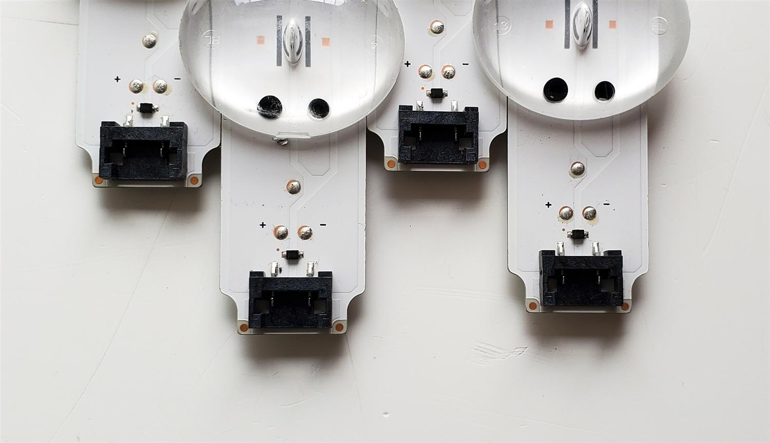 KIT DE LED'S PARA LG ((4 PIEZAS)) / NUMERO DE PARTE EAV64013801 / 65UK63 / SVL650A75 / SSC_Trident_65UK63_S / SSC_65UK63(BOE)_9LED_SVL650A75_REV1.0_171201 / MODELO 65UK6300PUE / 65UK6300PUE.BUSTLJR - Imagen 4
