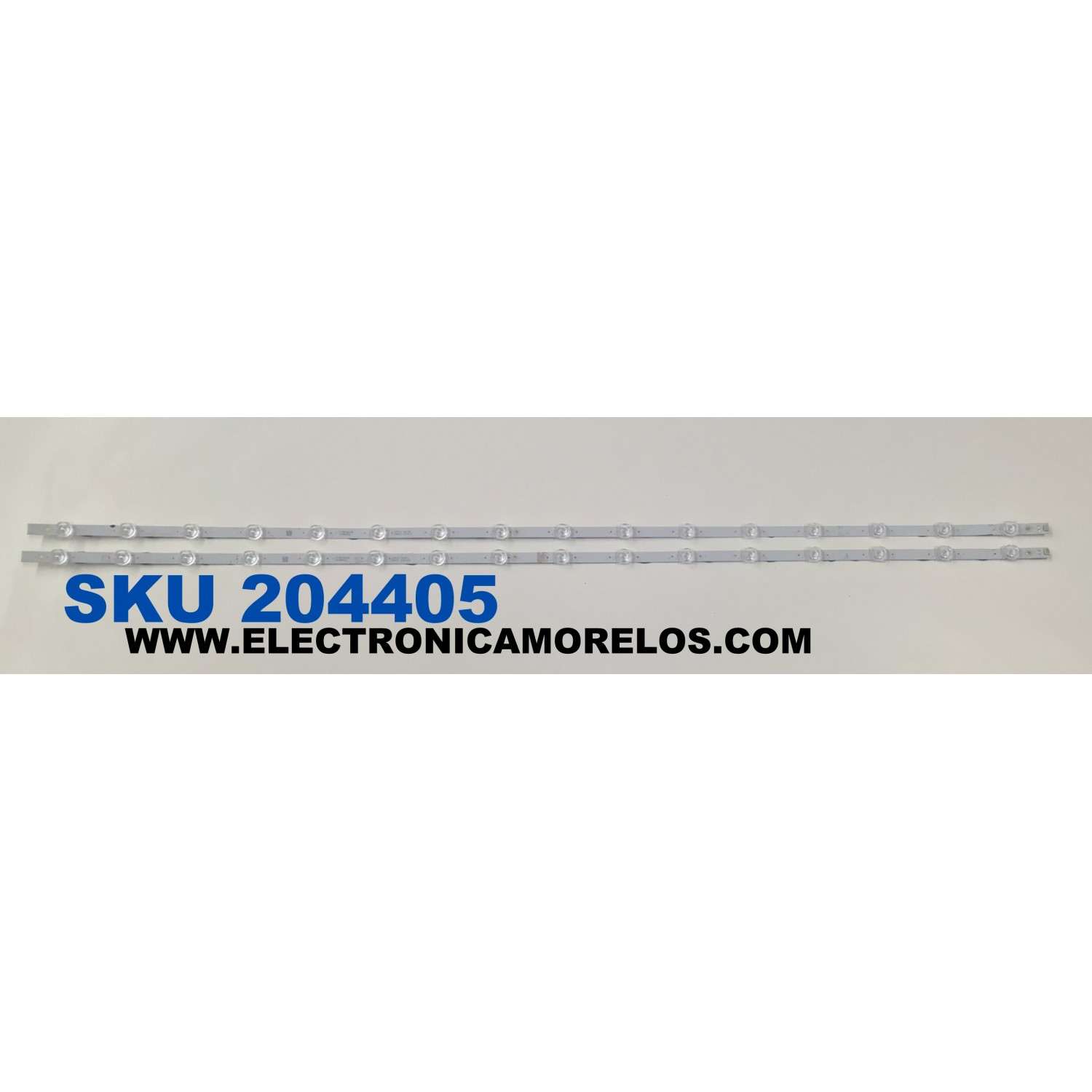 KIT DE LEDS ORIGINAL PARA TV VIZIO 2 PIEZAS / NUMERO DE PARTE LB55150 V0_00 / LB55150 / 210BZ16D0B / 210BZ16D0B33MBM03L / 33MBM03L / PANEL TPT550WR-D126.L REV:S22AN / DISPLAY ST5461D12-6 VER.2.2 / MODELOS V4K55M-0801 / V555M-K01 / V4K55C-0801