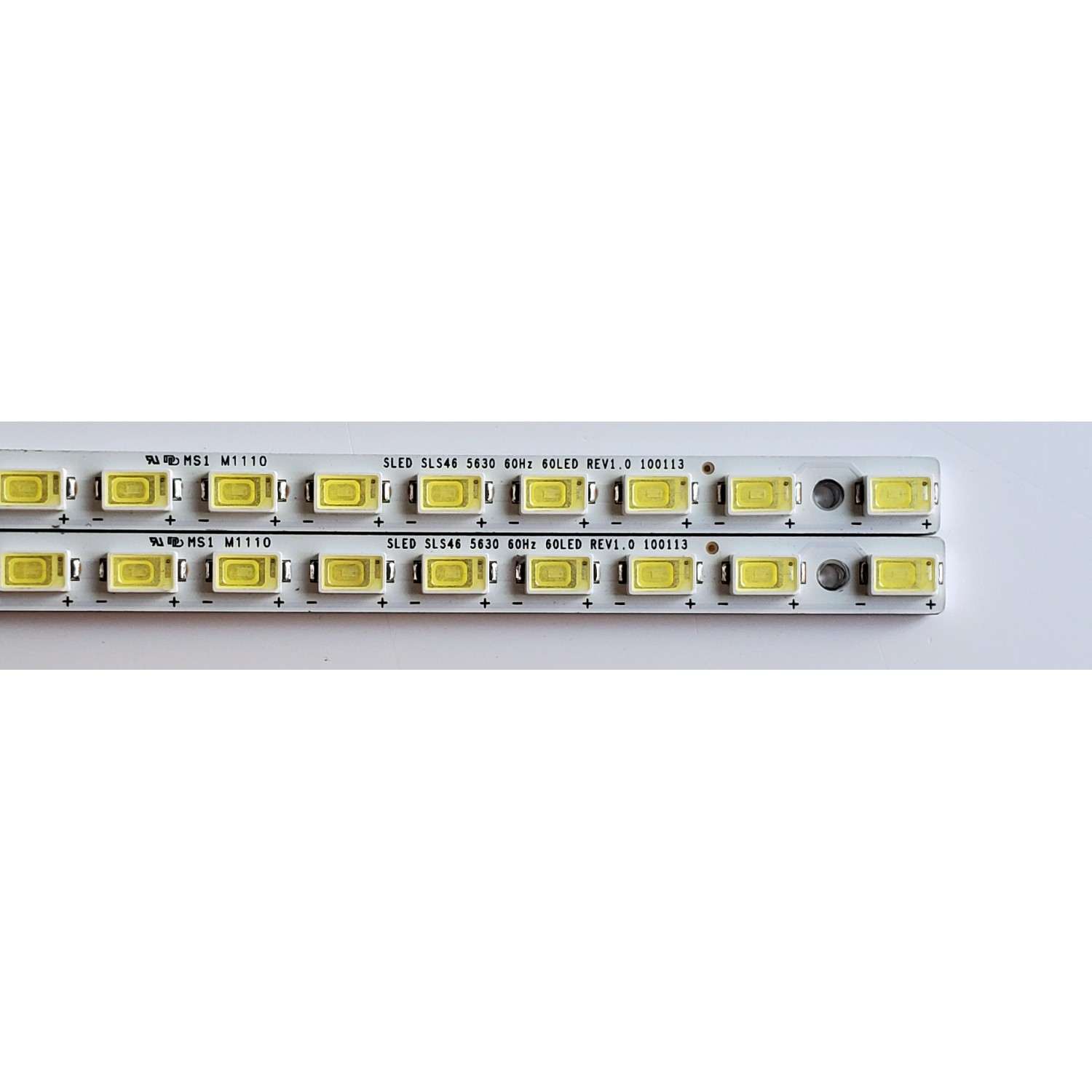 KIT DE LED'S PARA TV SONY ((2 PIEZAS)) / NUMERO DE PARTE SLED SLS46 5630 60Hz 60LED REV1.0 100113 / MS1 M1110 / SLED_SLS46_5630_60Hz_60LED_REV1.0 100113 / PANEL LTY460HM03 / MODELO NSX-46GT1 - Imagen 3