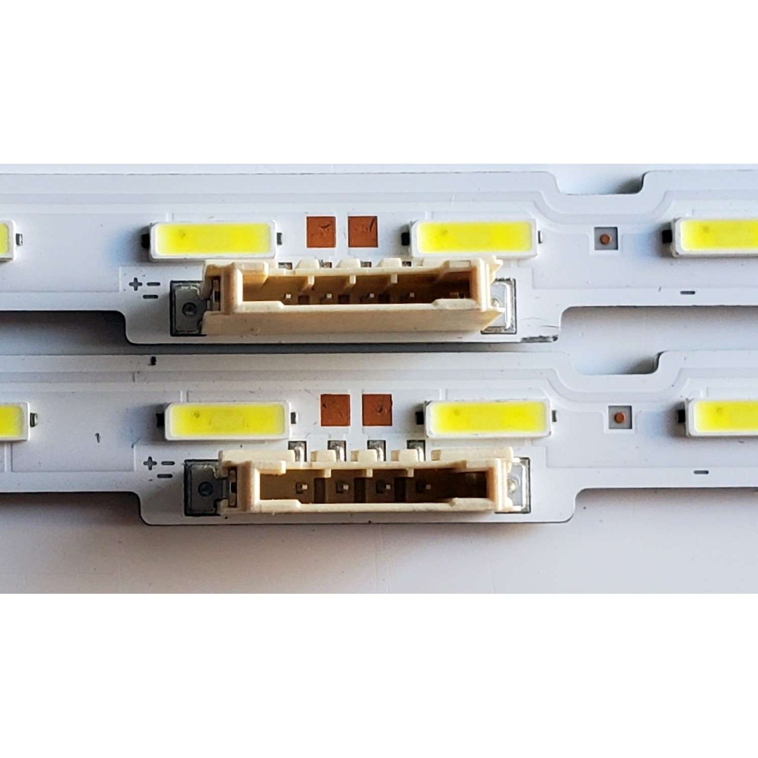 KIT DE LED'S PARA TV SAMSUNG ((2 PIEZAS)) / NUMERO DE PARTE BN96-46032A / 46032A / V8N4-650SM0-R1 180112 / 180112 / PANEL CY-NR065FGAV1H / MODELO UN65RU800 / UN65RU800DFXZA AA02 - Imagen 4