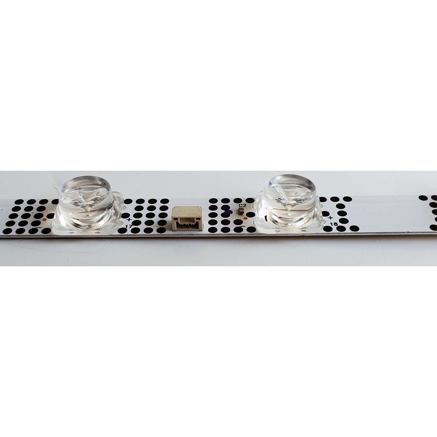 LED PARA TV TCL ORIGINAL 1 PIEZA / NUMERO DE PARTE 55HR330M24A0 V3 / 55S11 / 55HR330M24A0 / B0101-000637 / LS7B10U3C / PANEL LVU550NDEL CS9W90 V5 / DISPLAY ST5461D09-1 VER.2.1 / MODELOS 55S450G / 55V6EA / 55S451 / 55S453 / 55S455 / 55S41R - Imagen 2