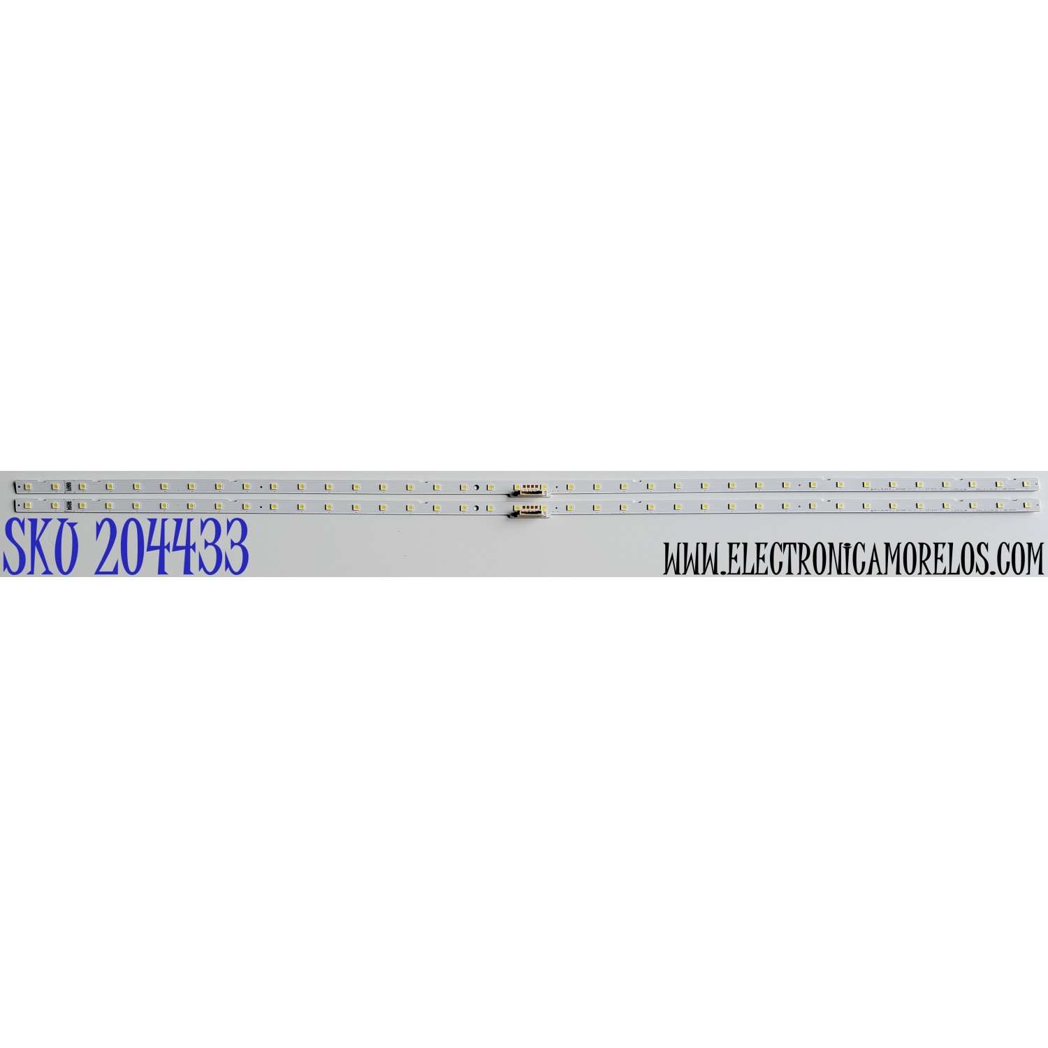 KIT DE LED'S PARA TV SAMSUNG ((2 PIEZAS)) / NUMERO DE PARTE BN96-45952A / L1_RU7K_E0_CDM / S19(2)_R1.0_T4O_100 / S19(2)_R1.0_T40_100 / LM41-00797A / MODELOS UN50NU / UN50RU / HG50 / UE50NU / UE50RU / UA50NU / UA50RU / MAS MODELOS EN DESCRIPCIÓN
