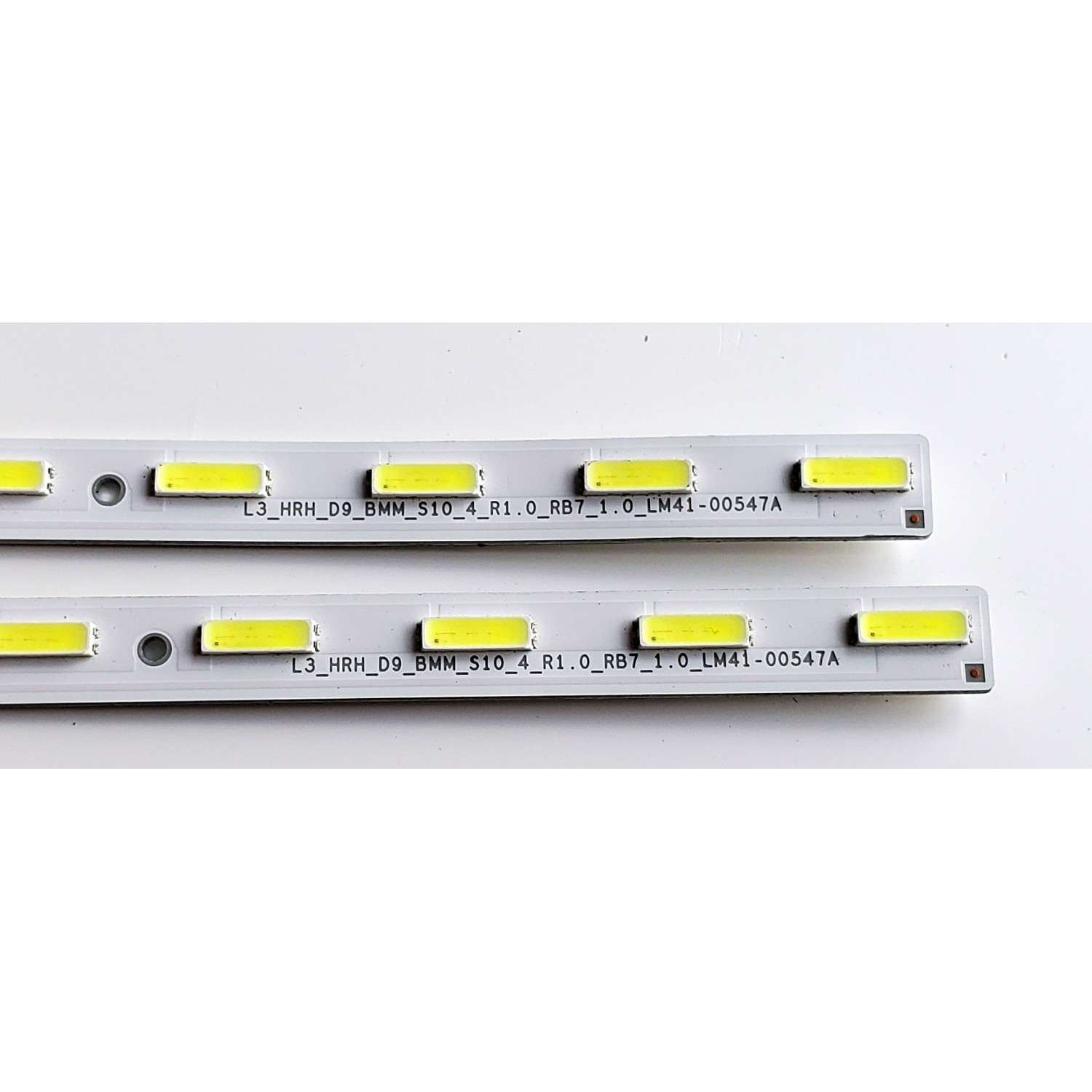 KIT DE LED'S PARA TV SONY ((2 PIEZAS)) / NUMERO DE PARTE LM41-00547A / L3_HRH_D9_BMM_S10_4_R1.0_RB7_1.0_LM41-00547A / 1825-4-50-C / PANEL YM7F490HNG01 / MODELO XBR-49X800E / XBR49X800E - Imagen 2