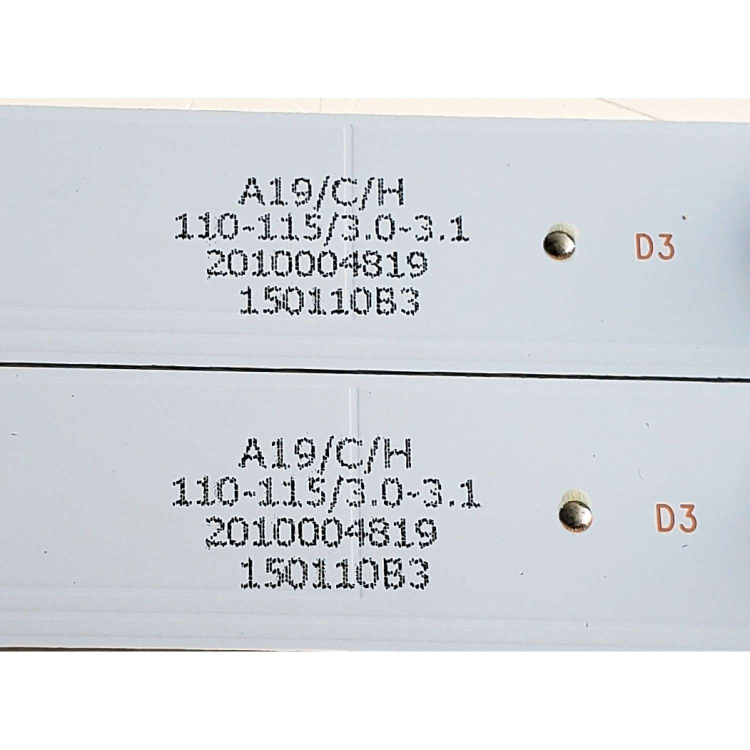 KIT DE LED'S PARA TV ELEMENT ((2 PIEZAS)) / NUMERO DE PARTE GC236D06-ZC14F-03 / 303GC236031 / 2010004819 / E356289 / 150110B3 / PANEL HV236WHB-N00 / MODELOS ELEFW247 / PLED2329A-C / PLED2329A-B - Imagen 2