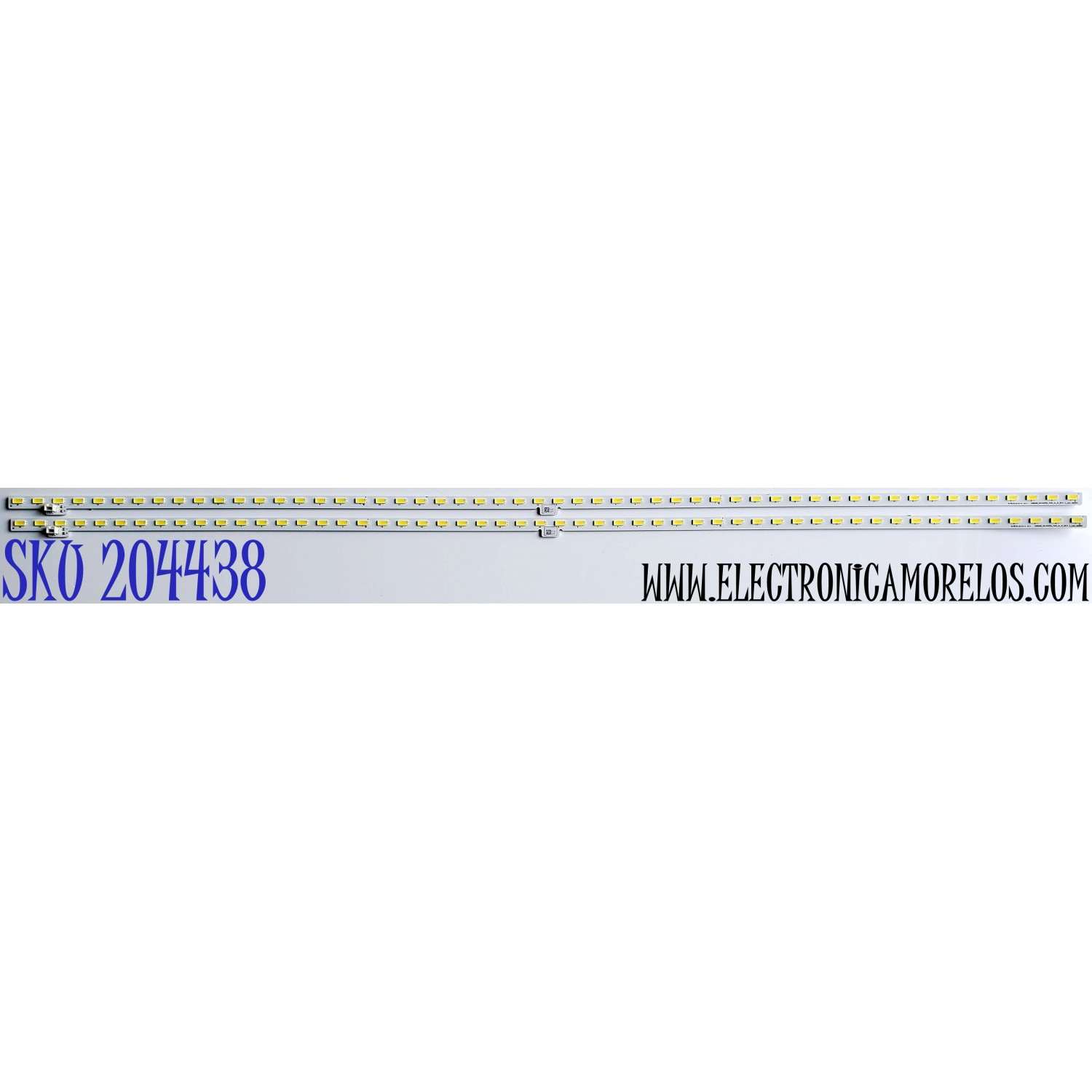KIT DE LED'S PARA TV SHARP ((2 PIEZAS)) / NUMERO DE PARTE 2015SSP60 / SAMSUNG_2015SSP60_7030_54_3C_REV1.0_LM41-00090S / LM41-00090S / 2015SSP60_7030_54_3C_REV1.0_LM41-00090S / PANEL JE601D3HA10R / MODELO LC-60C6600U