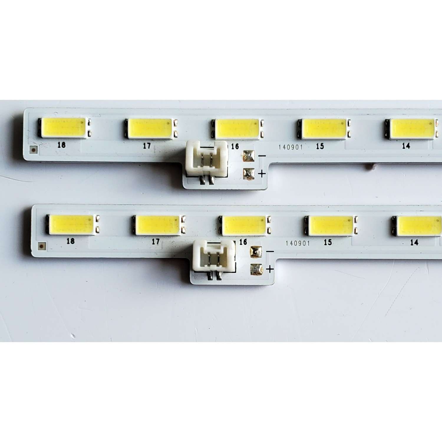 KIT DE LED'S PARA TV SHARP ((2 PIEZAS)) / NUMERO DE PARTE 2015SSP60 / SAMSUNG_2015SSP60_7030_54_3C_REV1.0_LM41-00090S / LM41-00090S / 2015SSP60_7030_54_3C_REV1.0_LM41-00090S / PANEL JE601D3HA10R / MODELO LC-60C6600U - Imagen 3