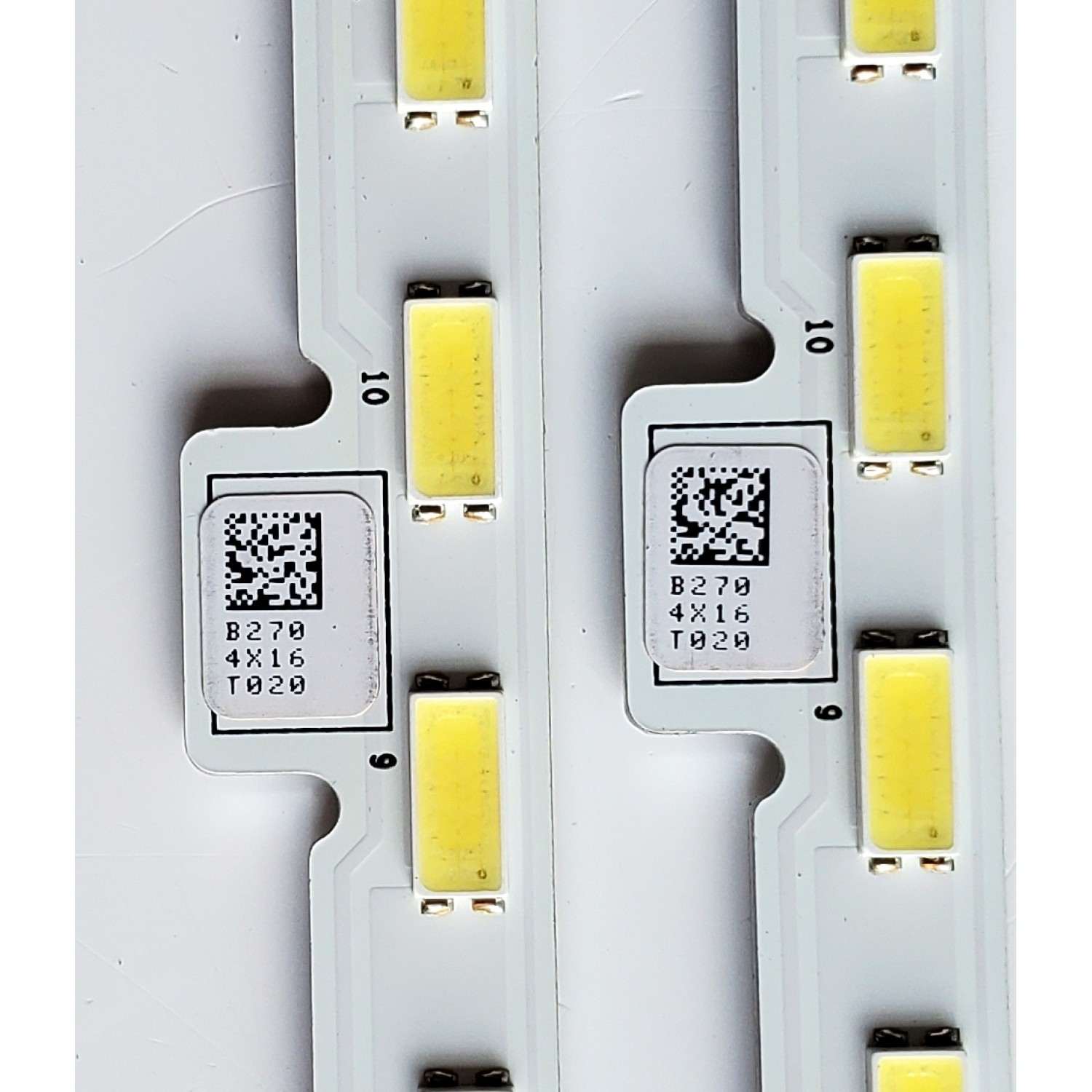 KIT DE LED'S PARA TV SHARP ((2 PIEZAS)) / NUMERO DE PARTE 2015SSP60 / SAMSUNG_2015SSP60_7030_54_3C_REV1.0_LM41-00090S / LM41-00090S / 2015SSP60_7030_54_3C_REV1.0_LM41-00090S / PANEL JE601D3HA10R / MODELO LC-60C6600U - Imagen 4