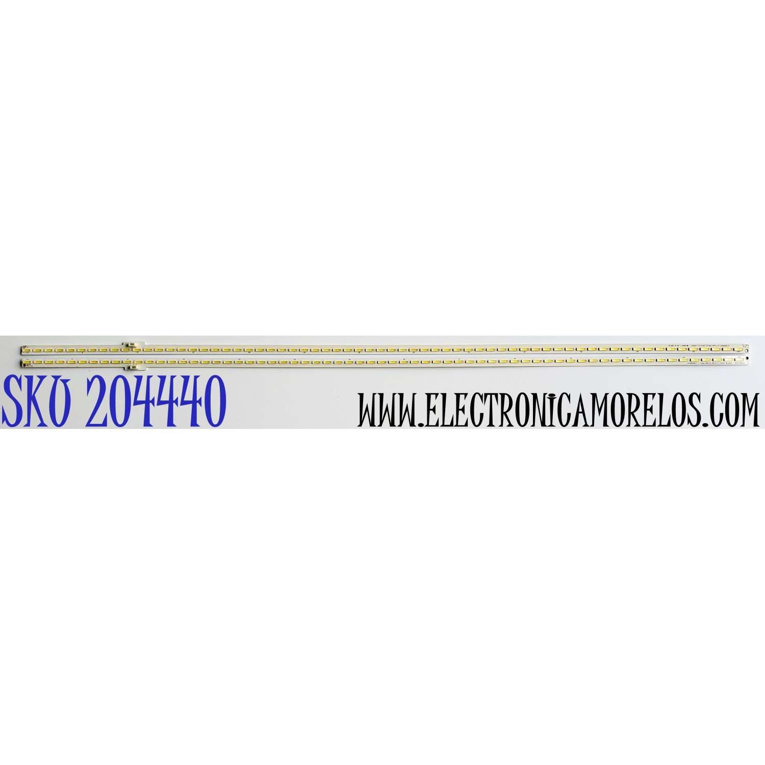KIT DE LED'S PARA TV HISENSE ((2 PIEZAS)) / NUMERO DE PARTE STH500A17 / STH500A17_L-TYPE_65LED_REv2.0_130507 / STH500A17_R-TYPE_65LED_REv2.0_130507 / PANEL HE500HF-B52 / HE500HF-B52(1000)PW1 / MODELO 50K610GWN