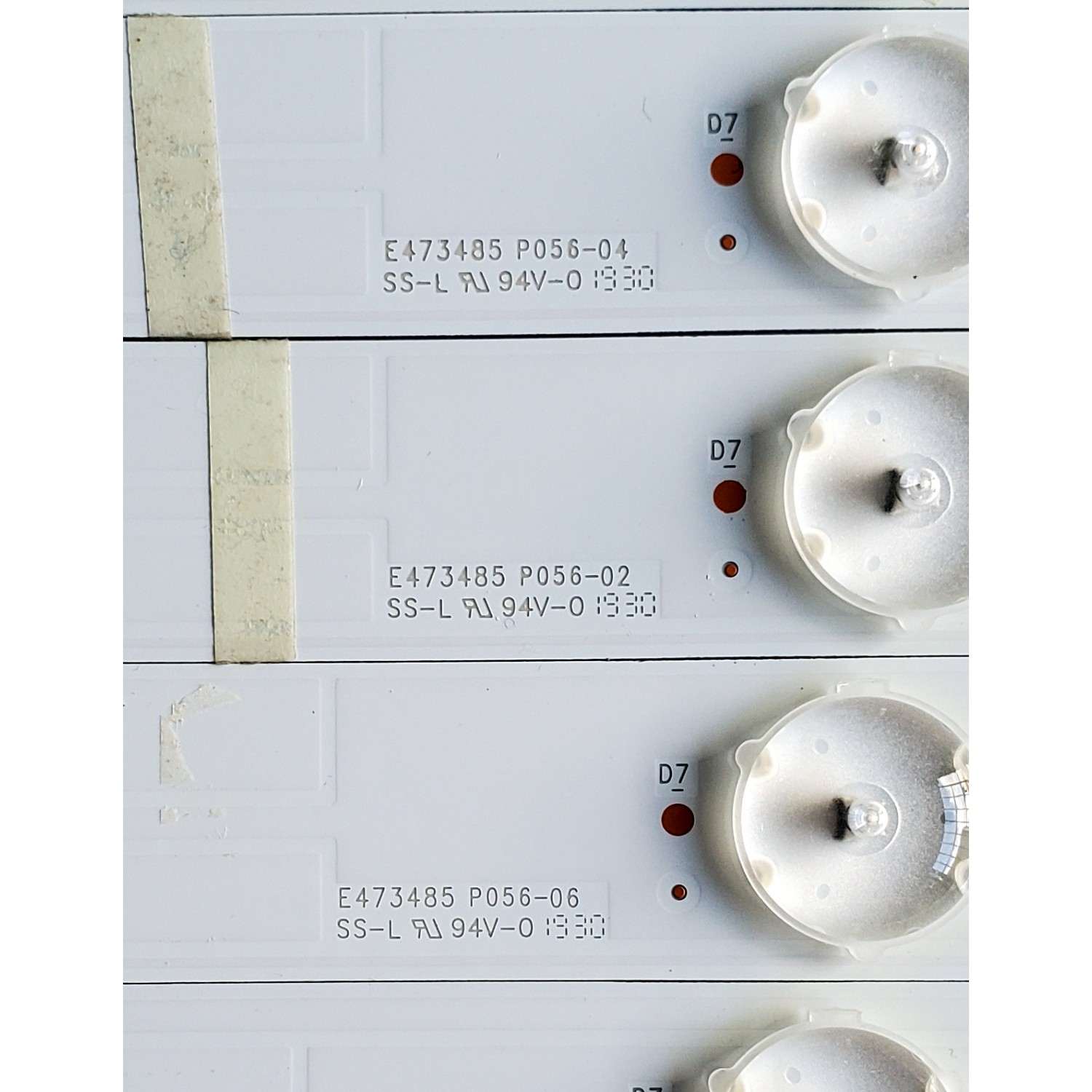 KIT DE LED'S PARA VIZIO ((24 PIEZAS)) / NUMERO DE PARTE LB7000F / LB7000F V0_03 / LB7000F V1_03 / E473485 / PANEL SD700DUA / MODELO M706-G3 / M706-G3 LFTRYTKV - Imagen 2