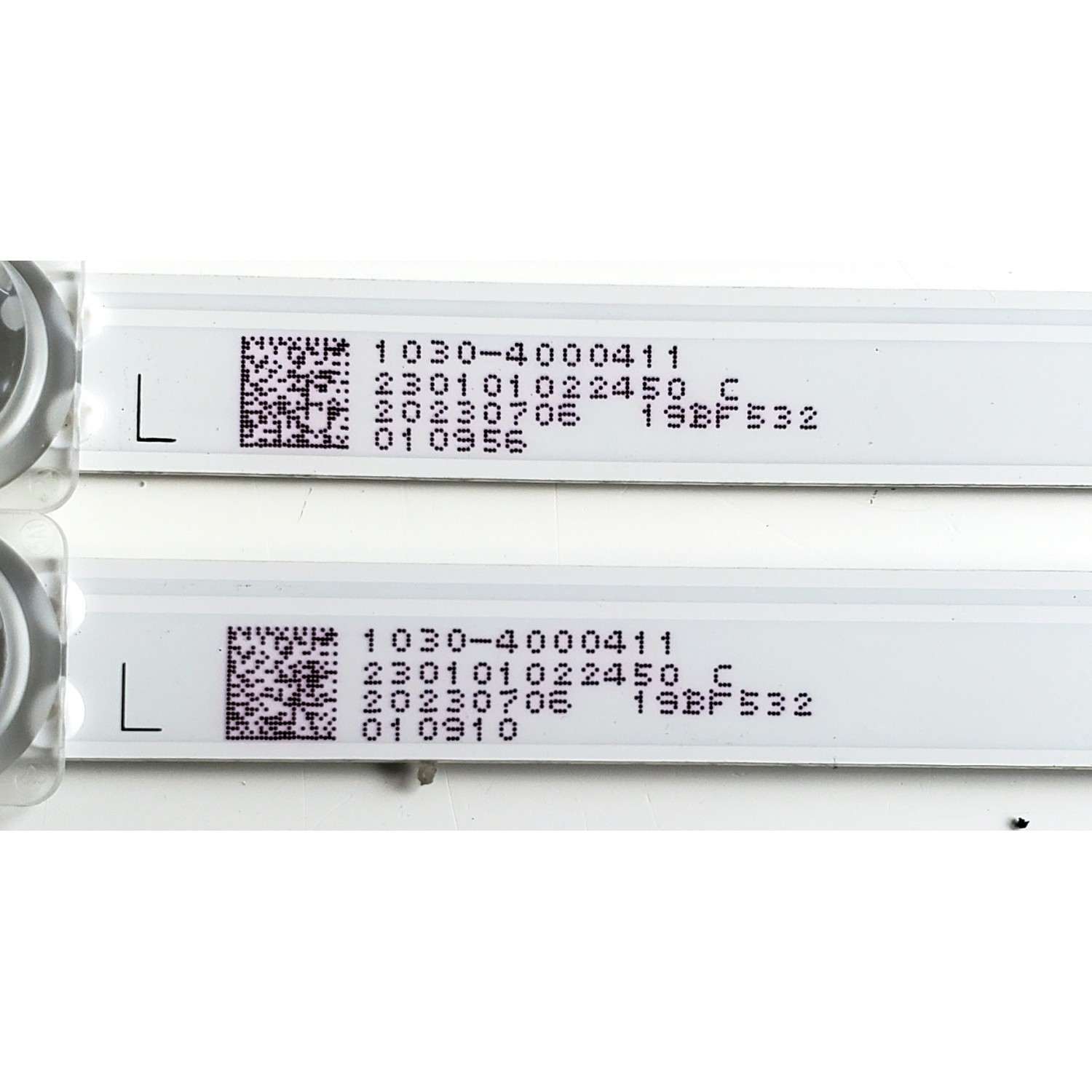 KIT DE LED'S PARA HISENSE ((2 PIEZAS)) / NUMERO DE PARTE JL.D32051330-032BS-M_V01 / 230101022450 C / 1030-4000411 / E511747 / PANEL JHD315H1H61-T0L1B1\S0\GM\ROH / MODELOS 32A4KV / 32A3G - Imagen 3