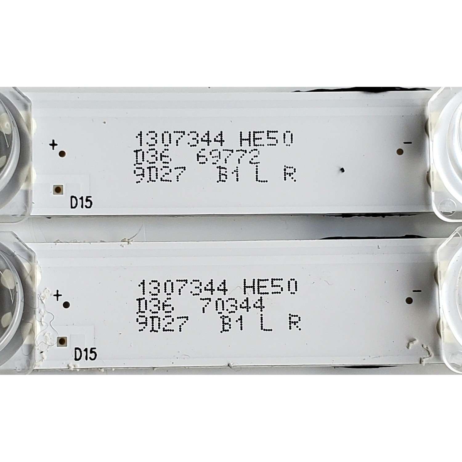 KIT DE LEDS ORIGINAL PARA TV HISENSE 2 PIEZAS / NUMERO DE PARTE LB500A5 V0 / HD500H1U91-T0L2+2023020102 / HD500H1U91-T0L2 / 2023020102 / 1307344 / PANEL HD500H1U91-T0L2\S0\SM\ROH / MODELOS 50A6K / 50A6KV / 50A65KV / 50R6030N - Imagen 3