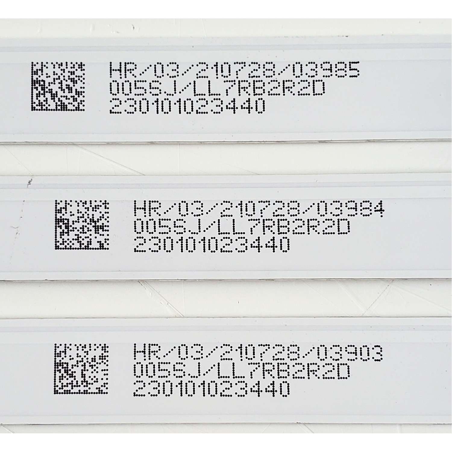 KIT DE LEDS PARA TV WESTINGHOUSE ORIGINAL 3 PIEZAS / NUMERO DE PARTE 55HR332M12AG V0 / 55HR332M12AG 55N1 12X3 OM -A15 / 230101023440 / PANEL HK550WLEDM-JHA0H / DISPLAY PT550GT01-1 / PT550GT05-1 / MODELOS WR55UT4210 / WR55UT4212 / WR55UX4212 - Imagen 2