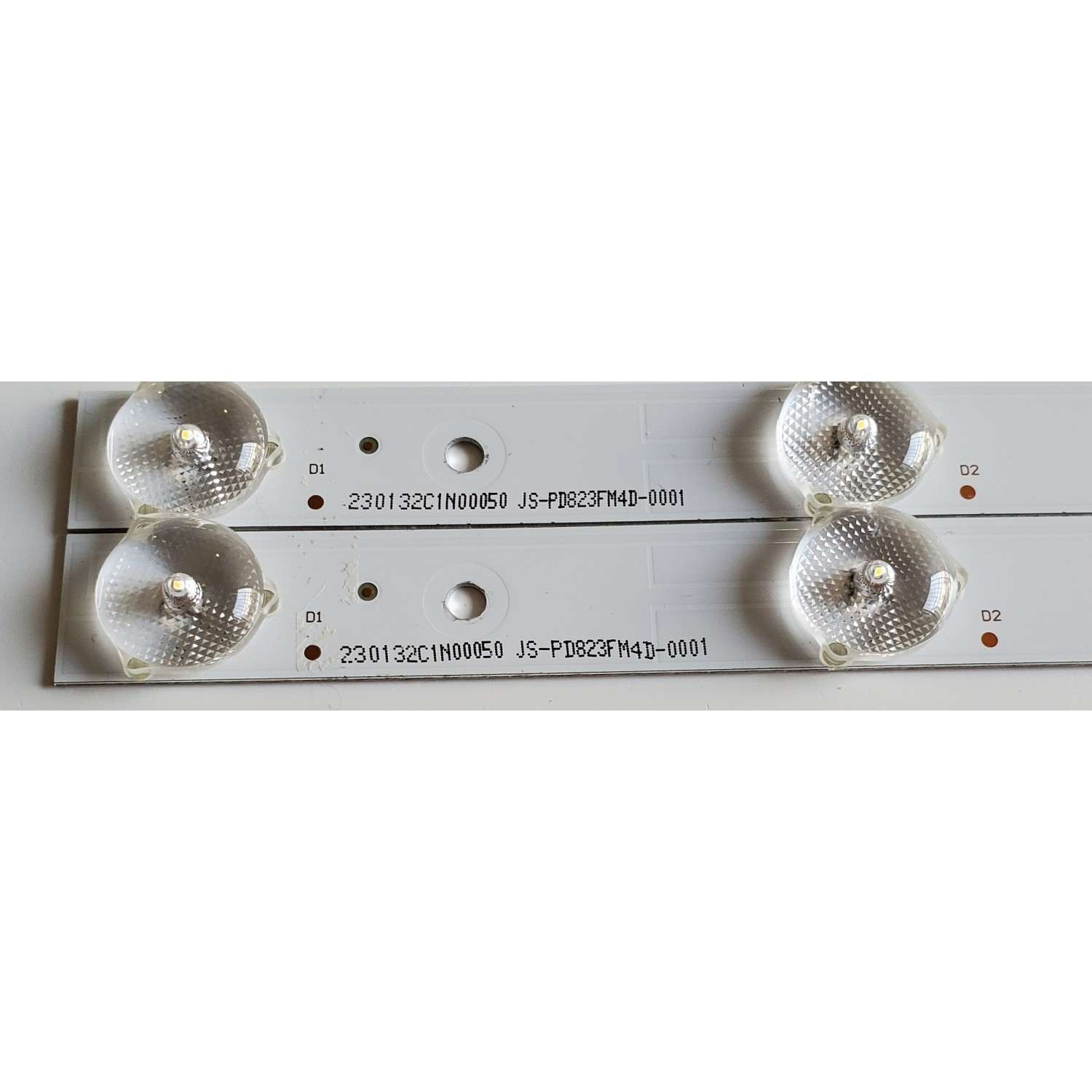 KIT DE LED'S PARA JVC ((2 PIEZAS)) / NUMERO DE PARTE 6501L625000010 / 230132C1N00050 / JS-PD823FM14D-0001 / PANEL HK315LEDM / MODELOS LT-32C360 / LT-32C365 / H32PB1800 / H32DB3300 / H32DB3500 - Imagen 3
