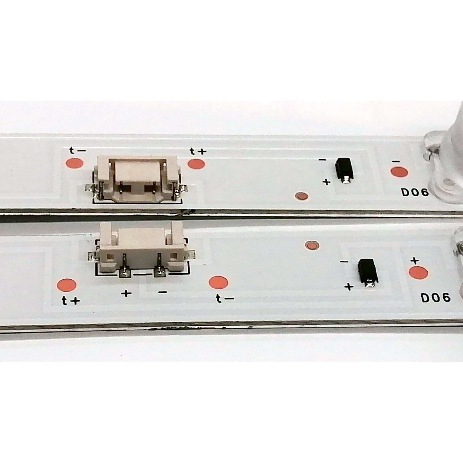 KIT DE LED'S PARA TV LG ((2 PIEZAS)) / NUMERO DE PARTE M08-SL27030-0601A-5553A / M08-SL27030-0601B-5554A / E519362 / 7700-627000-D020 / 7700-627000-D030 / DISPLAY LM270WF7 (SJ)(D4) / MODELO 27LQ625S-PU / 27LQ625S-PU.BUSLNRM - Imagen 2