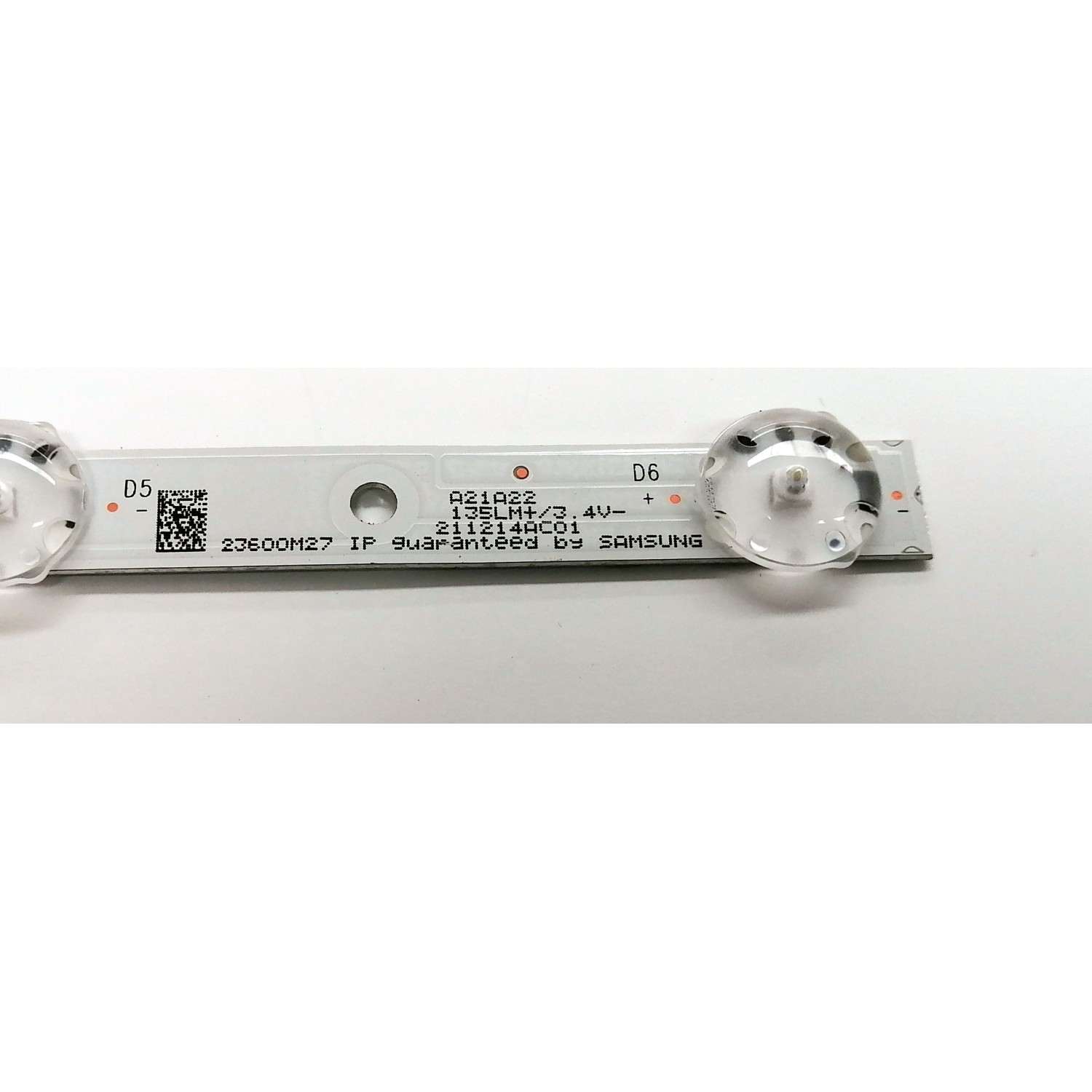 LED PARA TV INSIGNIA ((1 PIEZA)) / NUMERO DE PARTE LED236D06-ZC52AG-03D / 30323606007D / E78030 / 23600M27 / 211214AC01 / DISPLAY PN238CT01-1 VER.1.0 / PT236AT02-4 VER.1.1 / MODELO NS-24F202NA22 / NS-24DF310NA21 - Imagen 3
