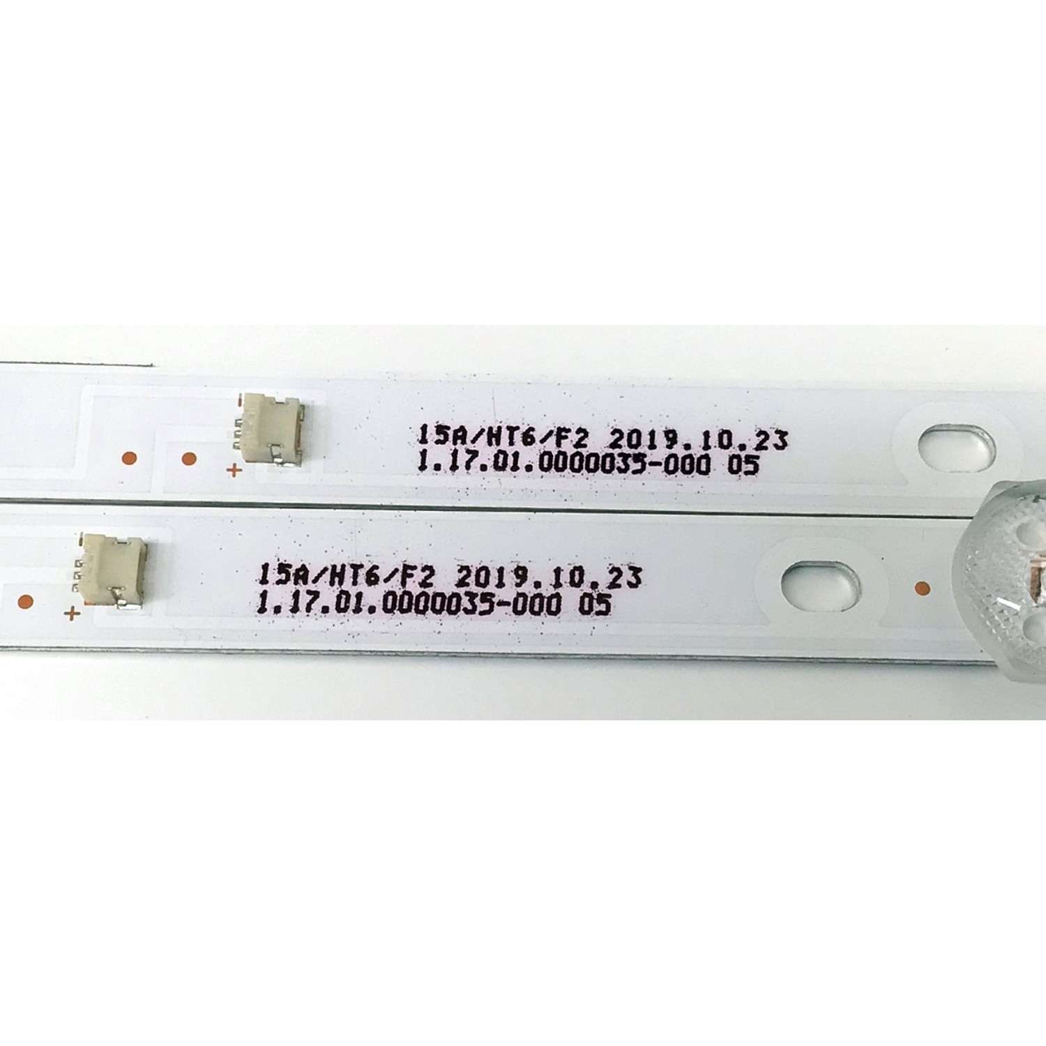 KIT DE LED'S PARA TV SCEPTRE ((2 PIEZAS)) / NUMERO DE PARTE DLED32DCZN / DLED32DCZN 2X6 1003 A06X / E493538 / 1.17.01.0000035-000 / PANEL PT320AT02-Z / DISPLAY PT320AT01-1 VER.1.9 / MODELO E32 KHTV53LA - Imagen 3