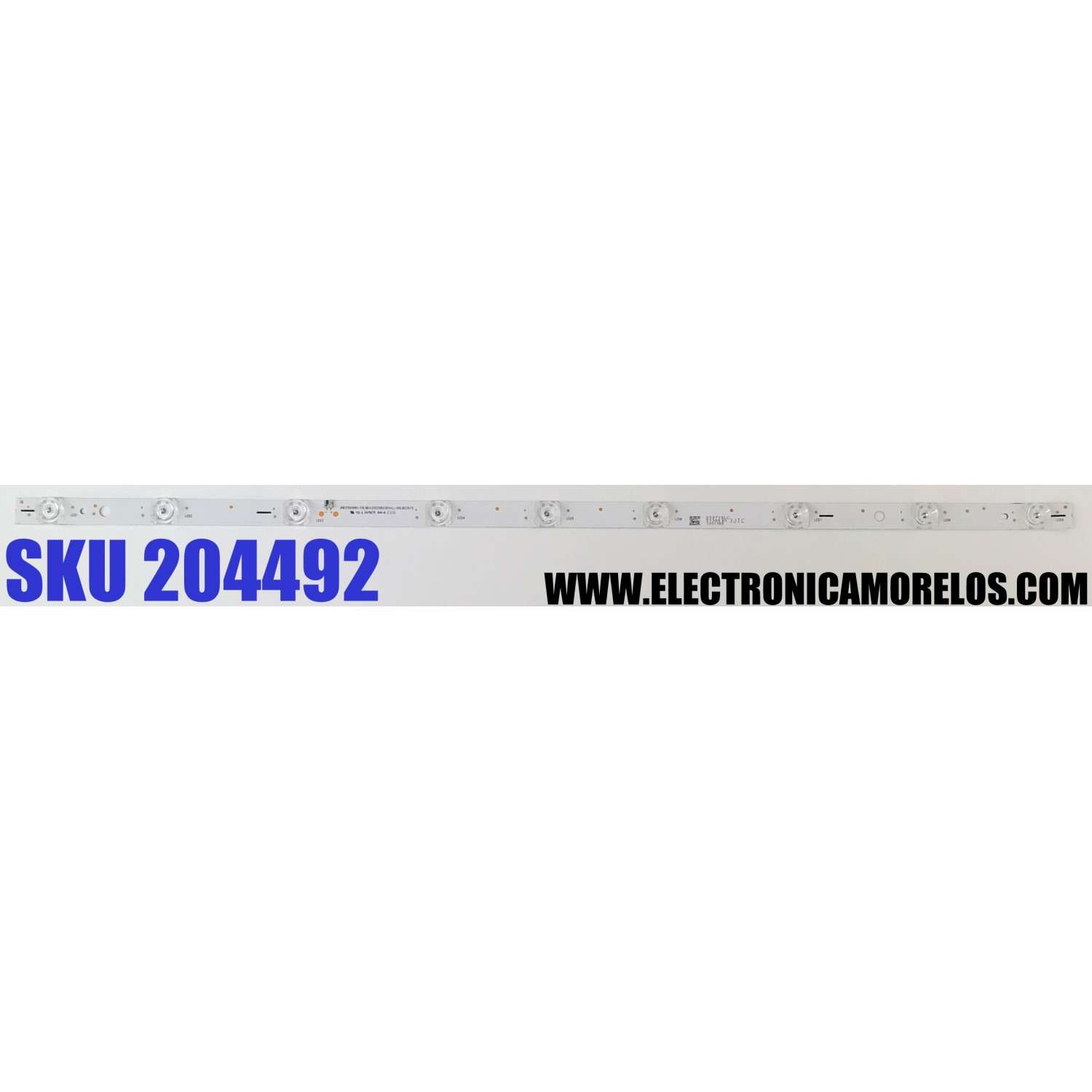 LED PARA TV HISENSE ((1 PIEZA)) / NUMERO DE PARTE JHD315H1H91-TXL1B1+2022082301+LL-HXLB22075 / JHD315H1H91-TXL1B1 / 2022082301 / HXLB22075 / 1301189 / PANEL JHD315H1H51-T0L1B1\S1\GM\ROH / DISPLAY T320XVN02.H / MODELOS 32H4030F4 / 32A4KV