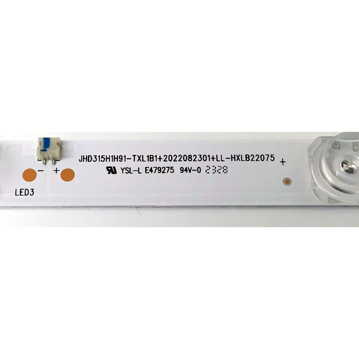 LED PARA TV HISENSE ((1 PIEZA)) / NUMERO DE PARTE JHD315H1H91-TXL1B1+2022082301+LL-HXLB22075 / JHD315H1H91-TXL1B1 / 2022082301 / HXLB22075 / 1301189 / PANEL JHD315H1H51-T0L1B1\S1\GM\ROH / DISPLAY T320XVN02.H / MODELOS 32H4030F4 / 32A4KV - Imagen 4