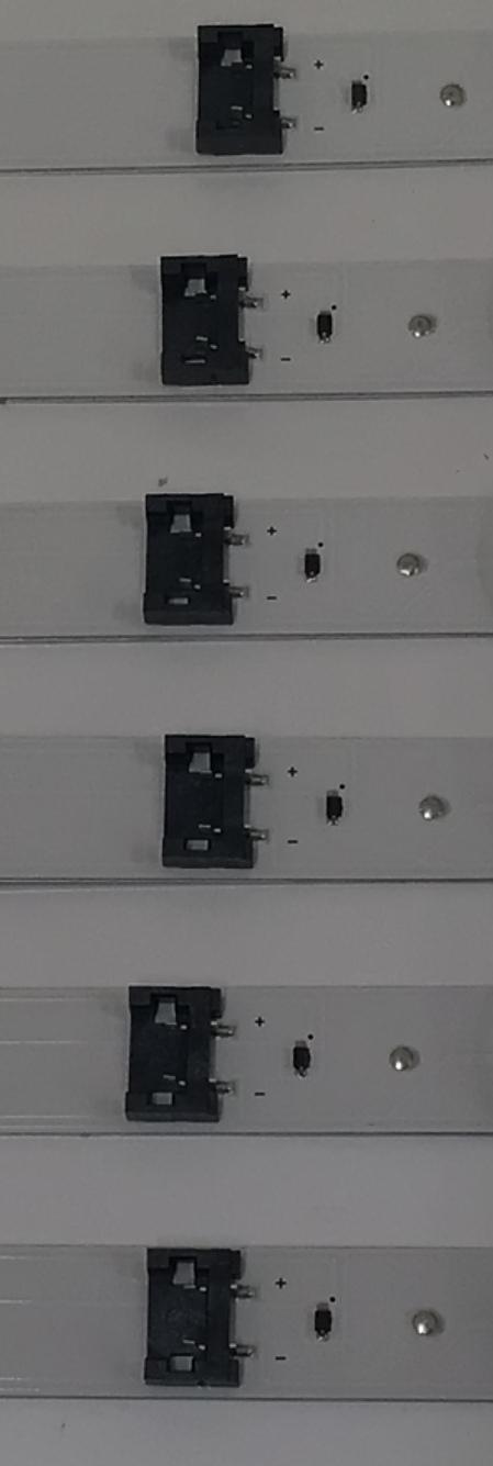 KIT DE LEDS ORIGINAL PARA TV LG 6 PIEZAS / NUMERO DE PARTE EAV65062801 / SSC_Y23 SLIM TRIDENT_50UR80_HKC(H5)_A_S / SSC_Y23 SLIM TRIDENT_50UR80_HKC(H5)_A_PTN0.5_REV00_221228 / PANEL NC500TQG / DISPLAY PT500GT04-2 / MODELO 50UR7800PSB / 50UR7800PSM - Imagen 2