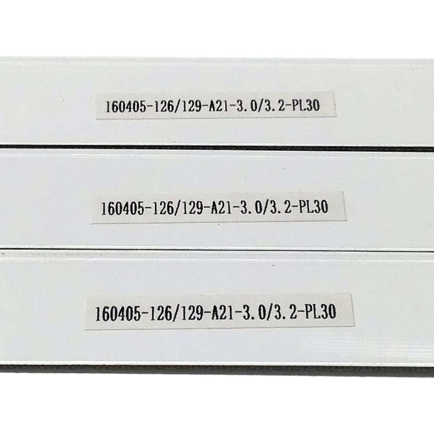 KIT DE LED'S PARA TV JENSEN ((3 PIEZAS)) / NUMERO DE PARTE ADS-DX31536-3X6-1 / ADS-DX31536-3X6-2 / 20160324 / E177671B-PEC / PANEL ST3151A04-8 / MODELOS JTV32DC / JTV3217DC - Imagen 3