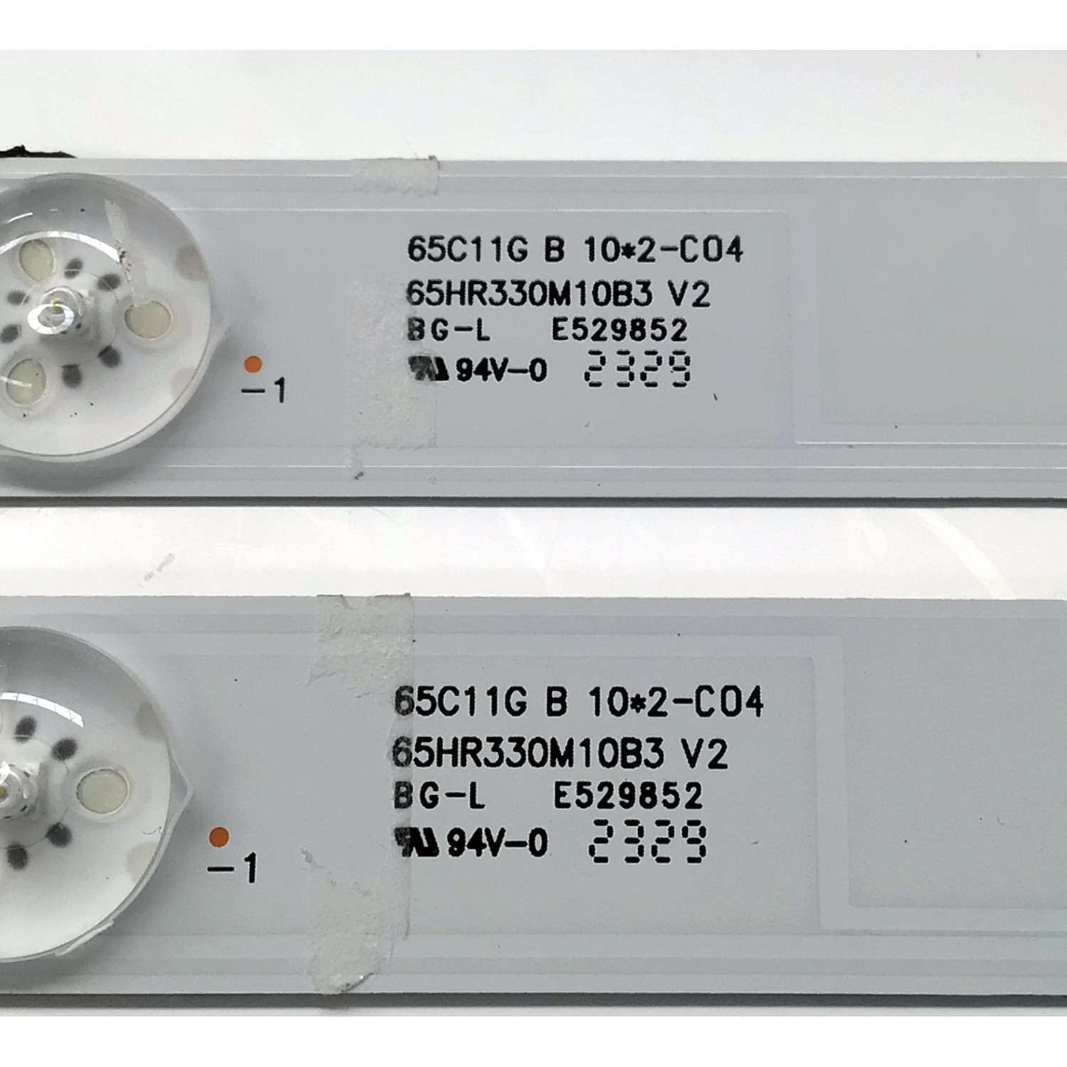 KIT DE LED'S PARA TV TCL QLED ((16 PIEZAS)) / NUMERO DE PARTE 65HR330M10A3 V2 / 65HR330M10B3 V2 / LP7B09BCB / B101-000955 / B101-000956 / 65C11G B 10*2-C04 / 65C11G A 10*14-C10 / PANEL LVU650NDJL CD9W28 V1 / DISPLAY ST6451D08-5 VER.2.1 / MODELO 65Q750G - Imagen 7