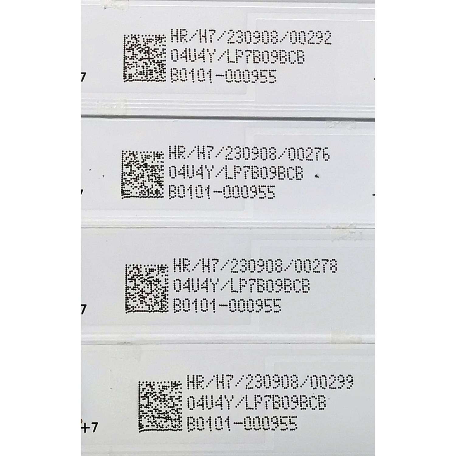 KIT DE LED'S PARA TV TCL QLED ((16 PIEZAS)) / NUMERO DE PARTE 65HR330M10A3 V2 / 65HR330M10B3 V2 / LP7B09BCB / B101-000955 / B101-000956 / 65C11G B 10*2-C04 / 65C11G A 10*14-C10 / PANEL LVU650NDJL CD9W28 V1 / DISPLAY ST6451D08-5 VER.2.1 / MODELO 65Q750G - Imagen 4